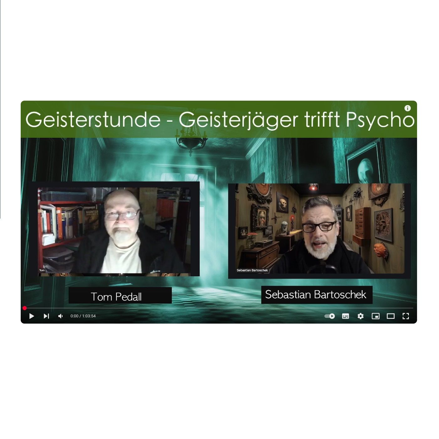 Geisterstunde I - Geisterjäger trifft Psychologe