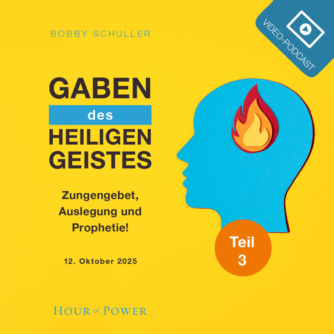 Geistesgaben: Zungengebet, Auslegung und Prophetie! - Predigt von Bobby Schuller
