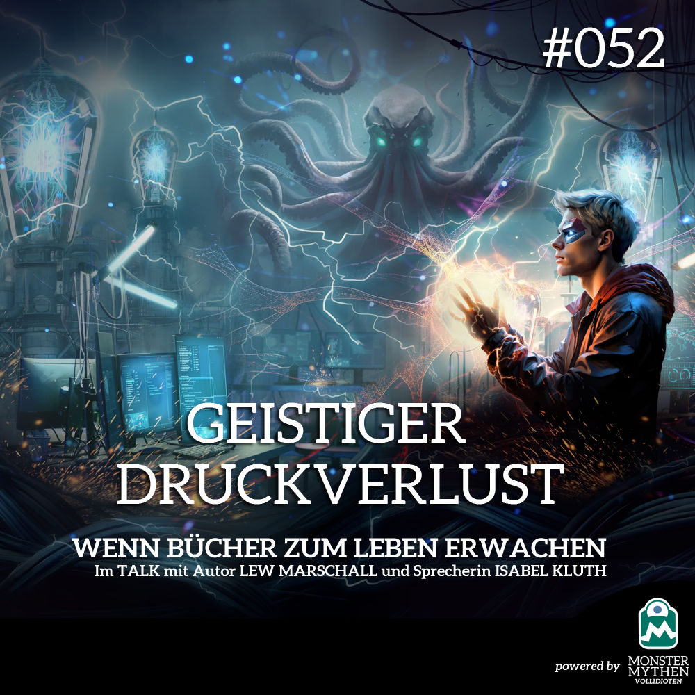 Geistiger Druckverlust #052 - Wenn Bücher zum Leben erwachen feat. Lew Marschall & Isabel Kluth