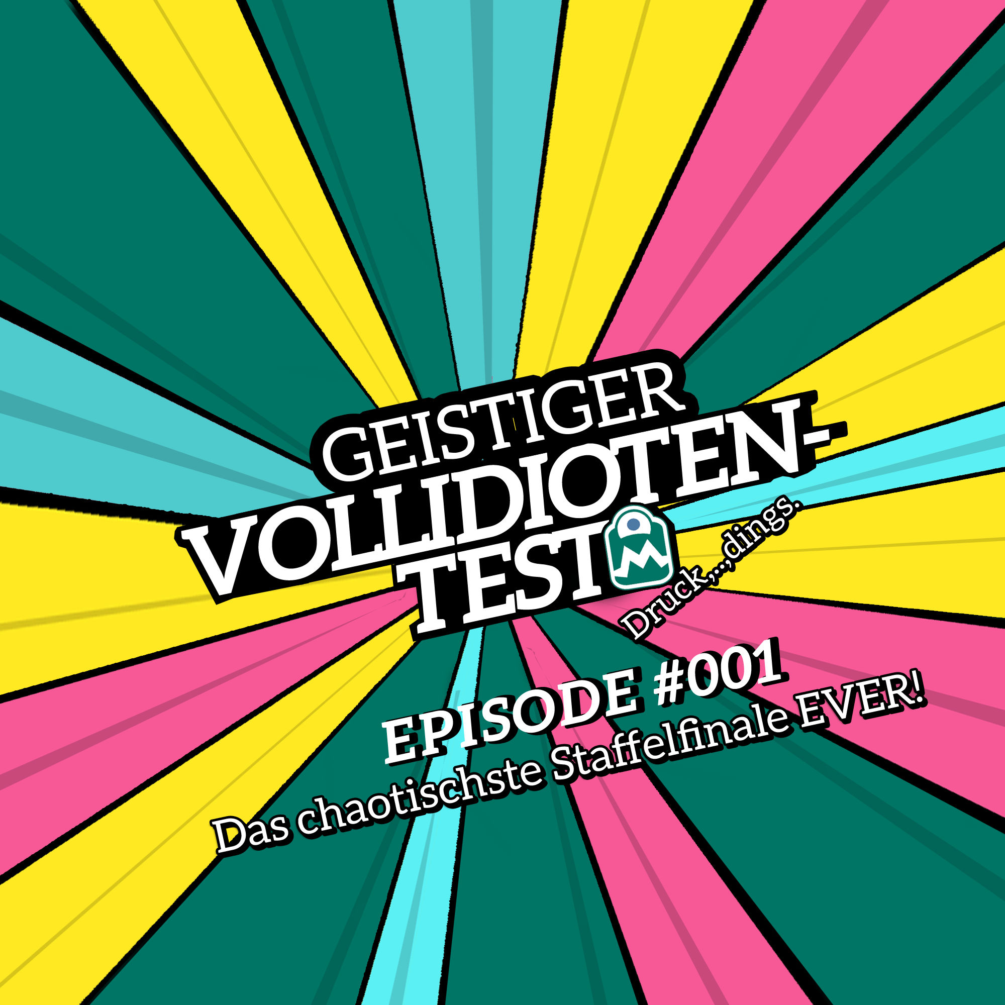 Geistiger VOLLIDIOTENTEST #001 - Das chaotischste Staffelfinale EVER!