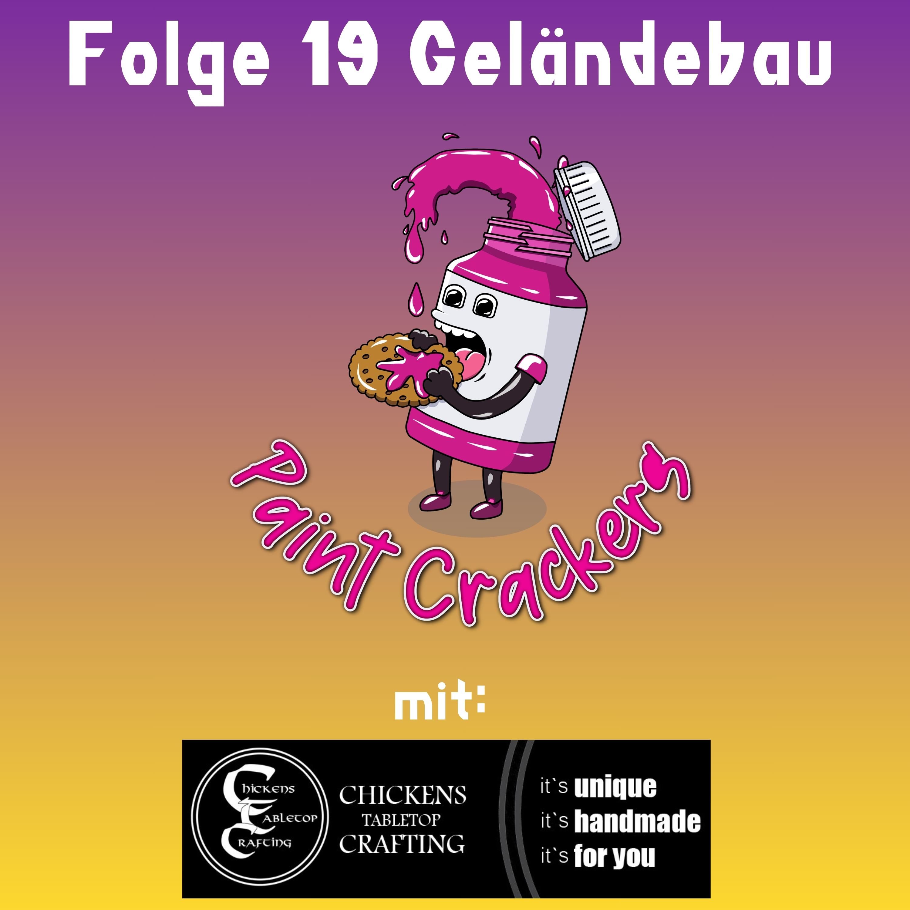 Geländebau und Dioramenbau mit Chickens Tabletop Crafting - Folge 19