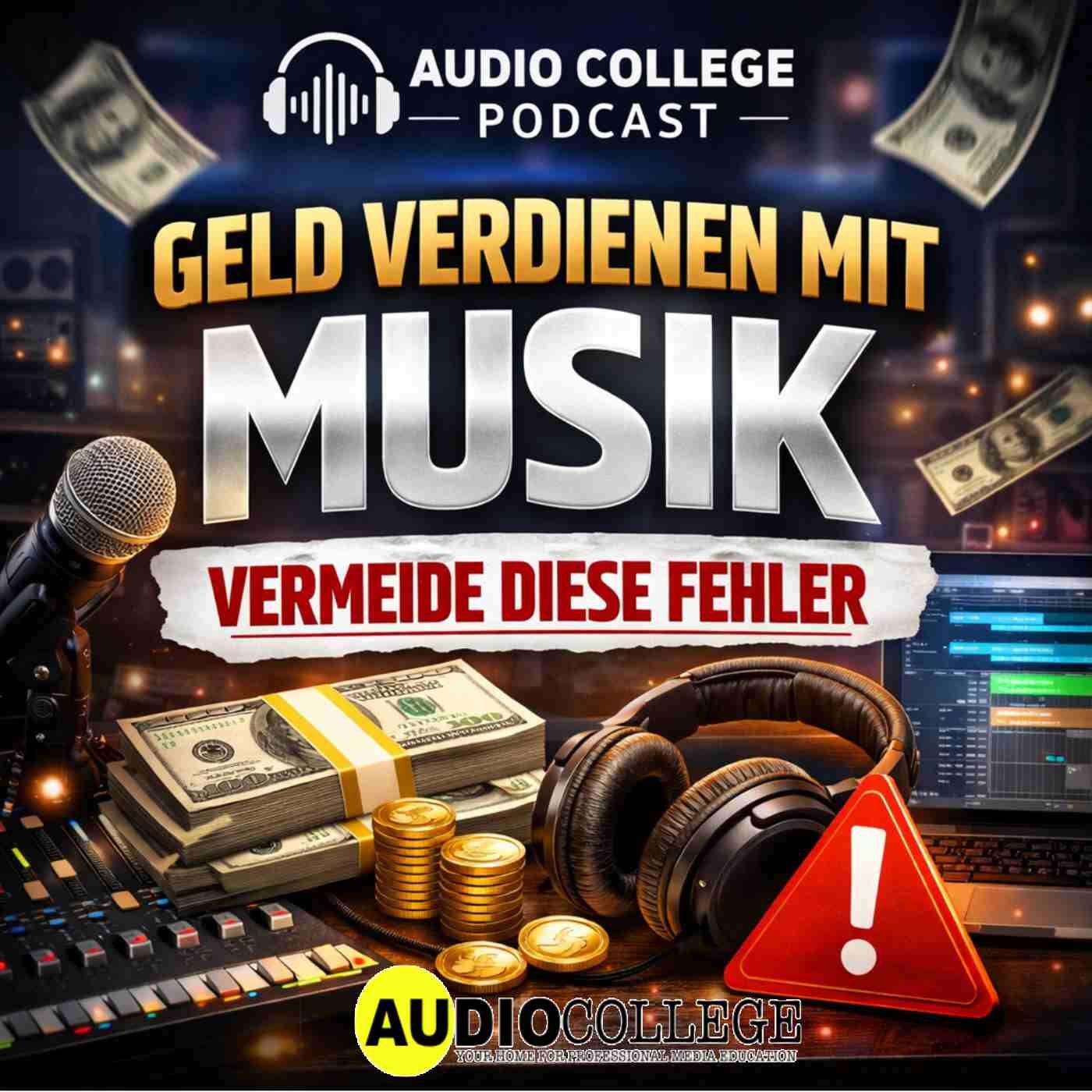 Geld verdienen mit Musik - Vermeide diese Fehler