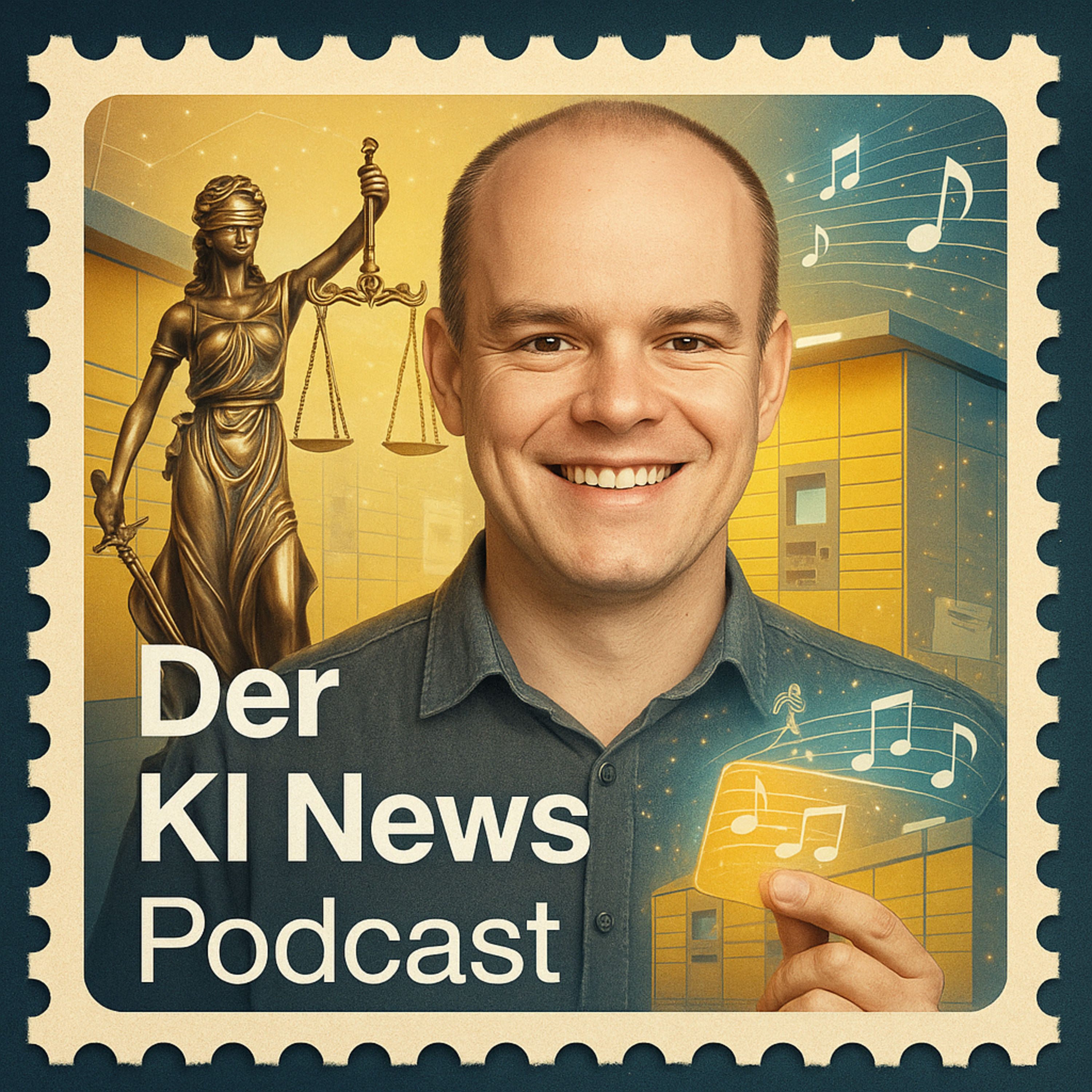 GEMA vs. OpenAI 🎶 | KI-Briefmarke der Post 📮 🖼️ | OpenAIs Teen Safety Blueprint | Anthropic expandiert nach Europa | Metas VIBES startet in Deutschland 🇩🇪 | Post ersetzt Filialen durch Automaten
