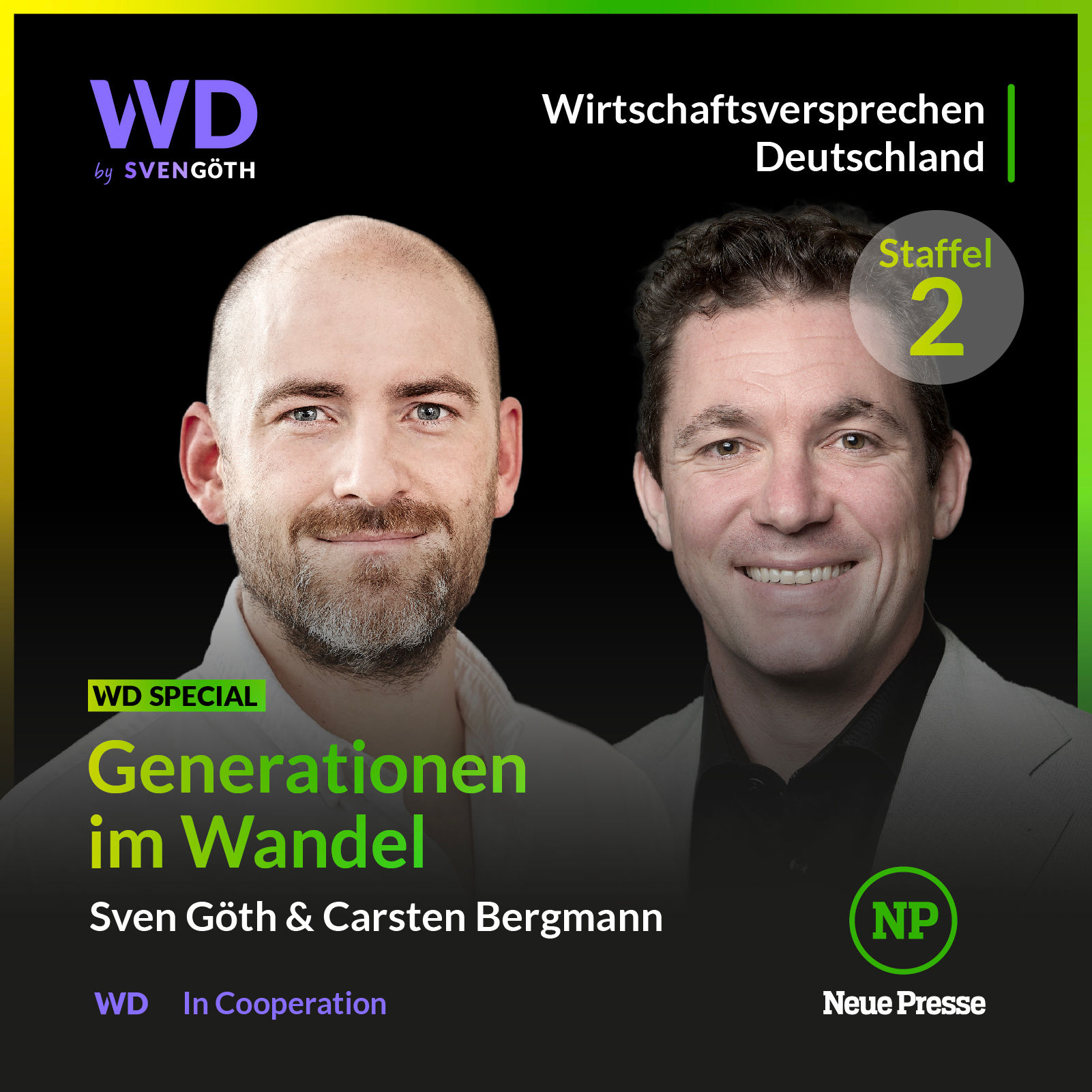 Generationen im Wandel Staffel 2 - Ankündigung mit Carsten Bergmann, Neue Presse