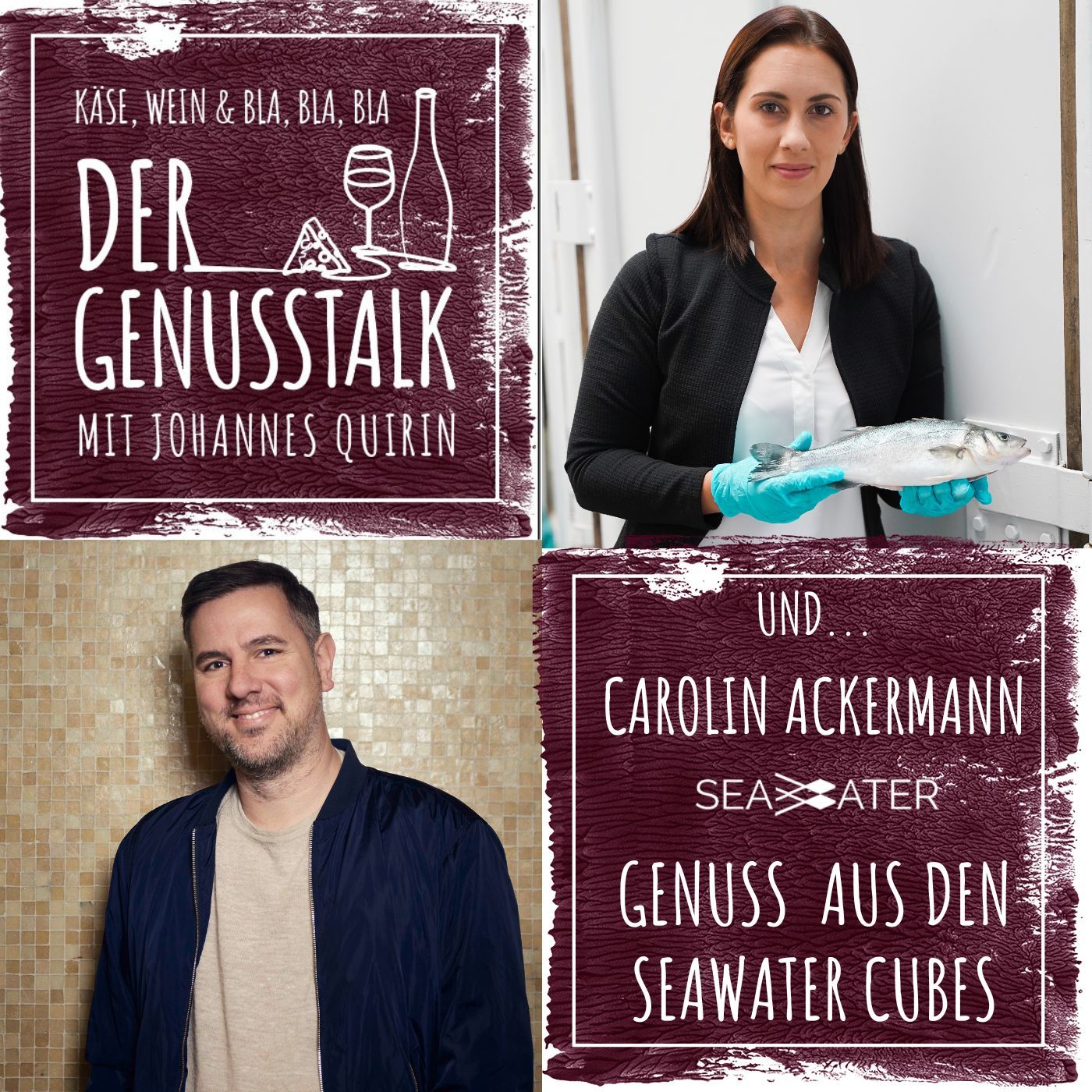 Genuss aus den Seawater Cubes mit CEO Carolin Ackermann