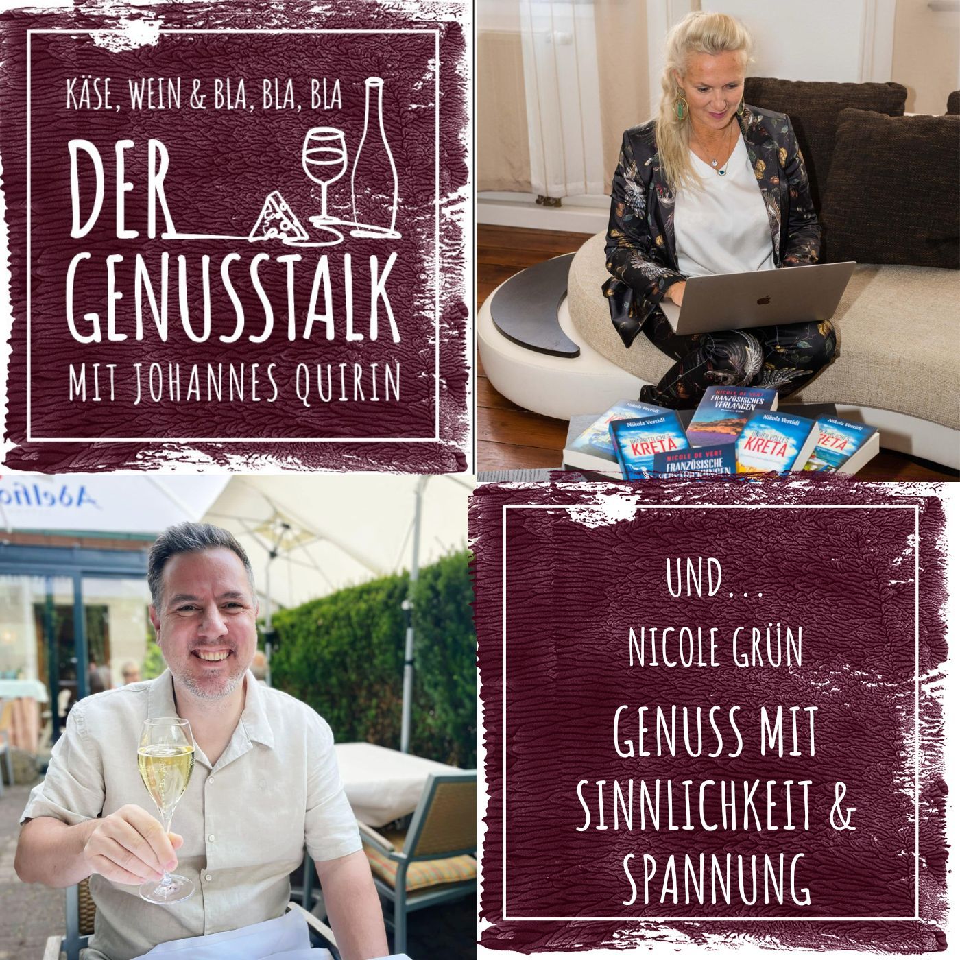 Genuss mit Sinnlichkeit & Spannung mit Krimibuch-Autorin Nicole Grün