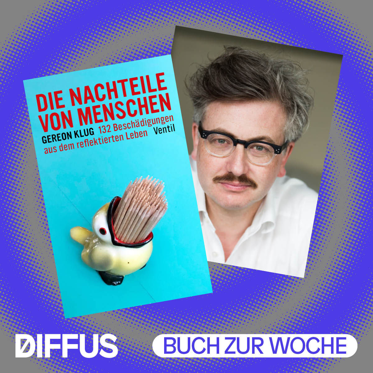 Gereon Klug zählt „Die Nachteile von Menschen“ auf und amüsiert sich über Böhse Onkelz