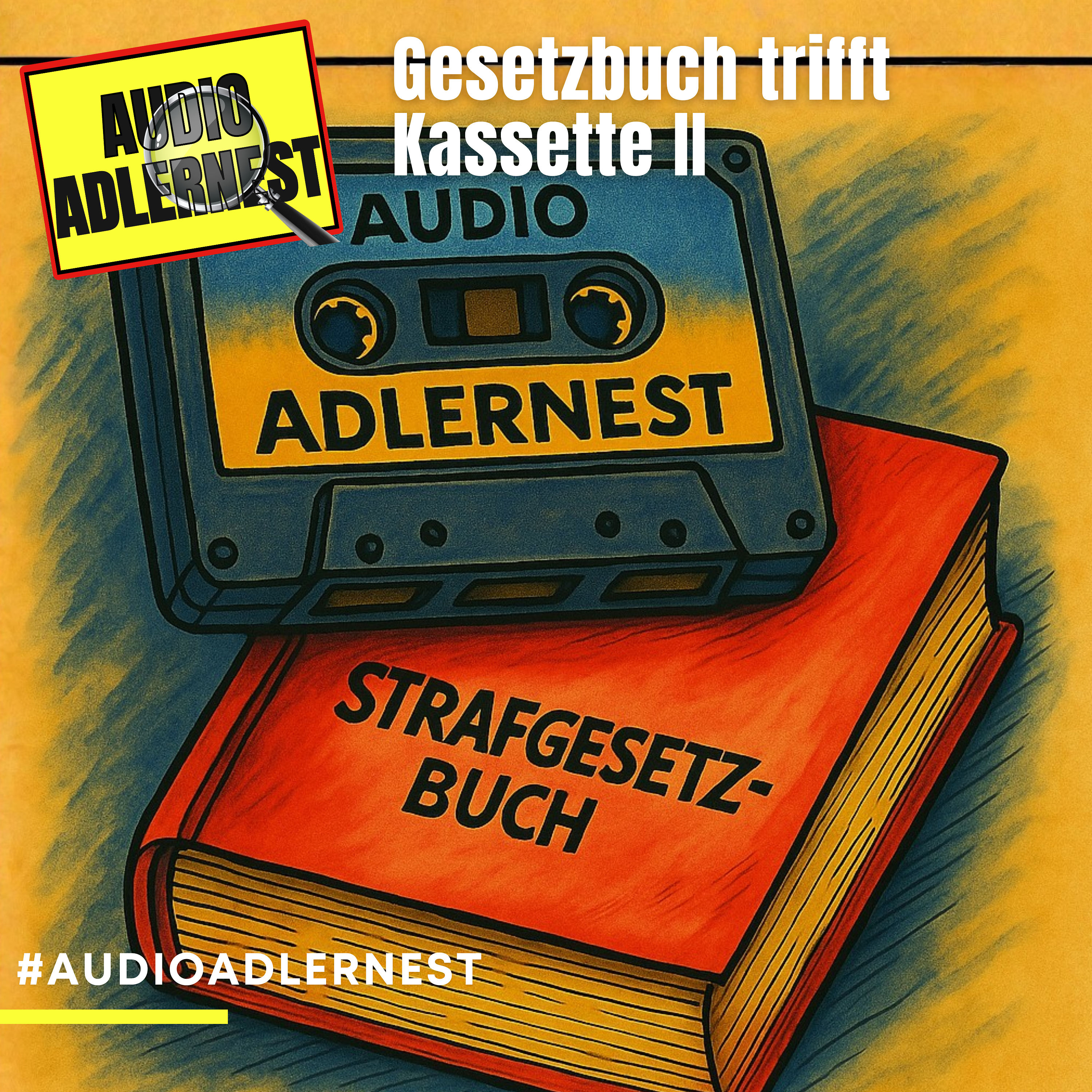 Gesetzbuch trifft Kassette II - TKKG Fälle aus der Sicht eines Anwalts - Audio Adlernest (#099)