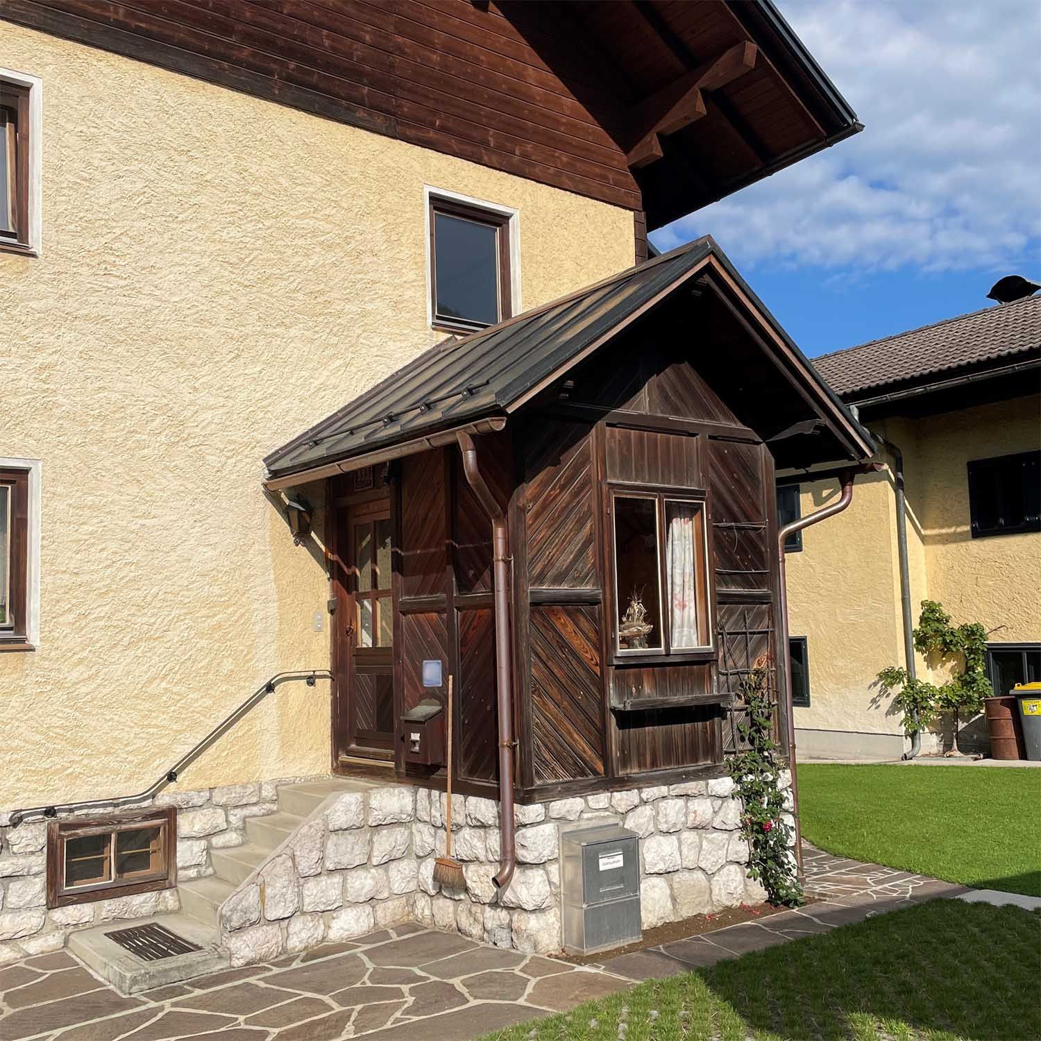 Gespräch über das Vorhaus