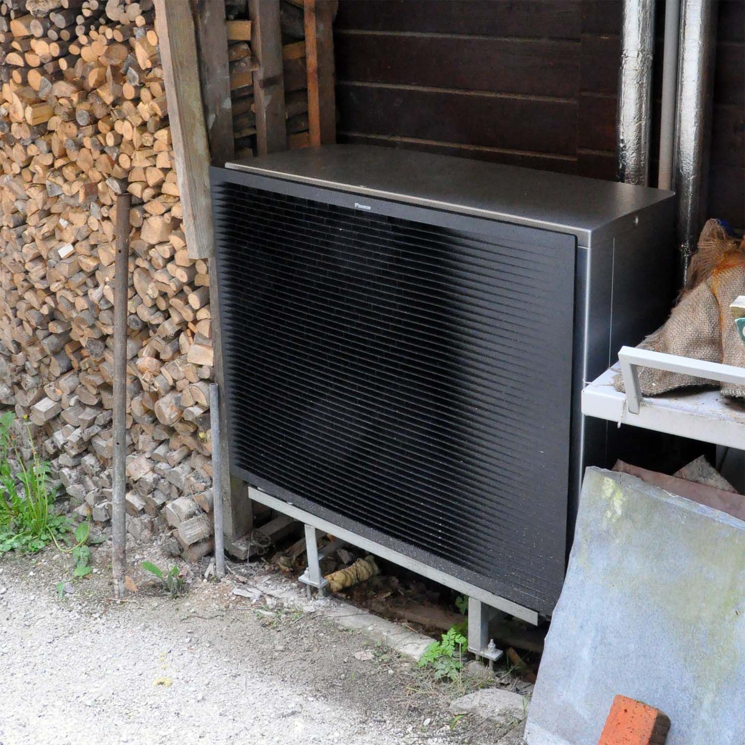 Gespräch über die Wärmepumpe