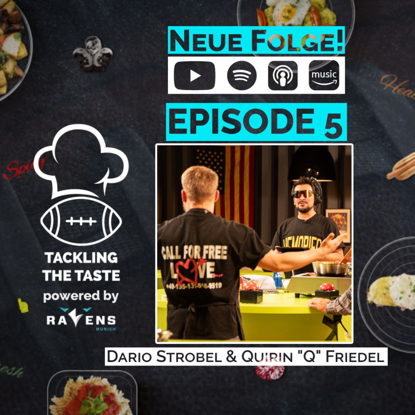 Gestern war Heute - TACKLING THE TASTE Folge 5 mit Dario & Q