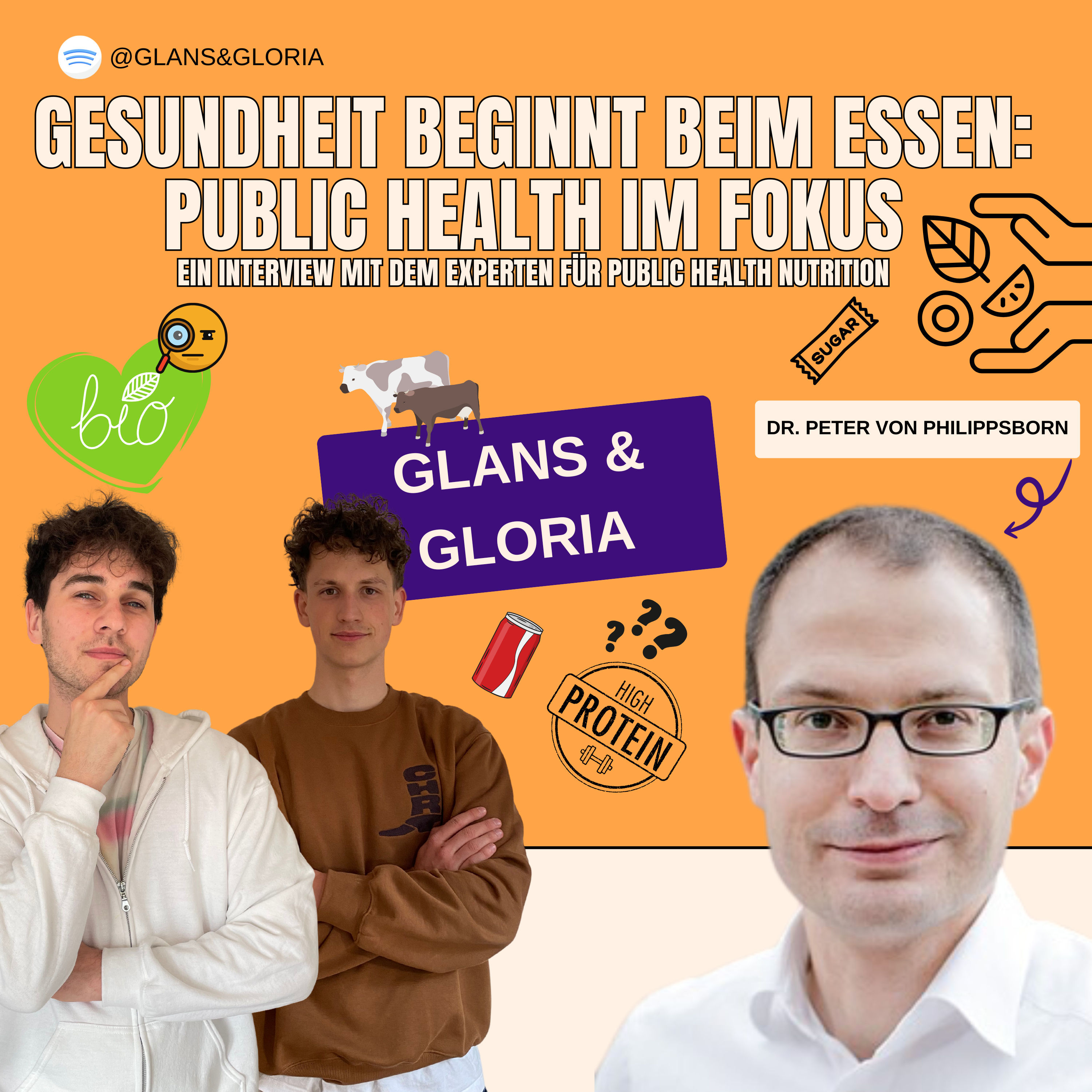 Gesundheit beginnt beim Essen: Public Health im Fokus! feat. Dr. Peter von Philippsborn