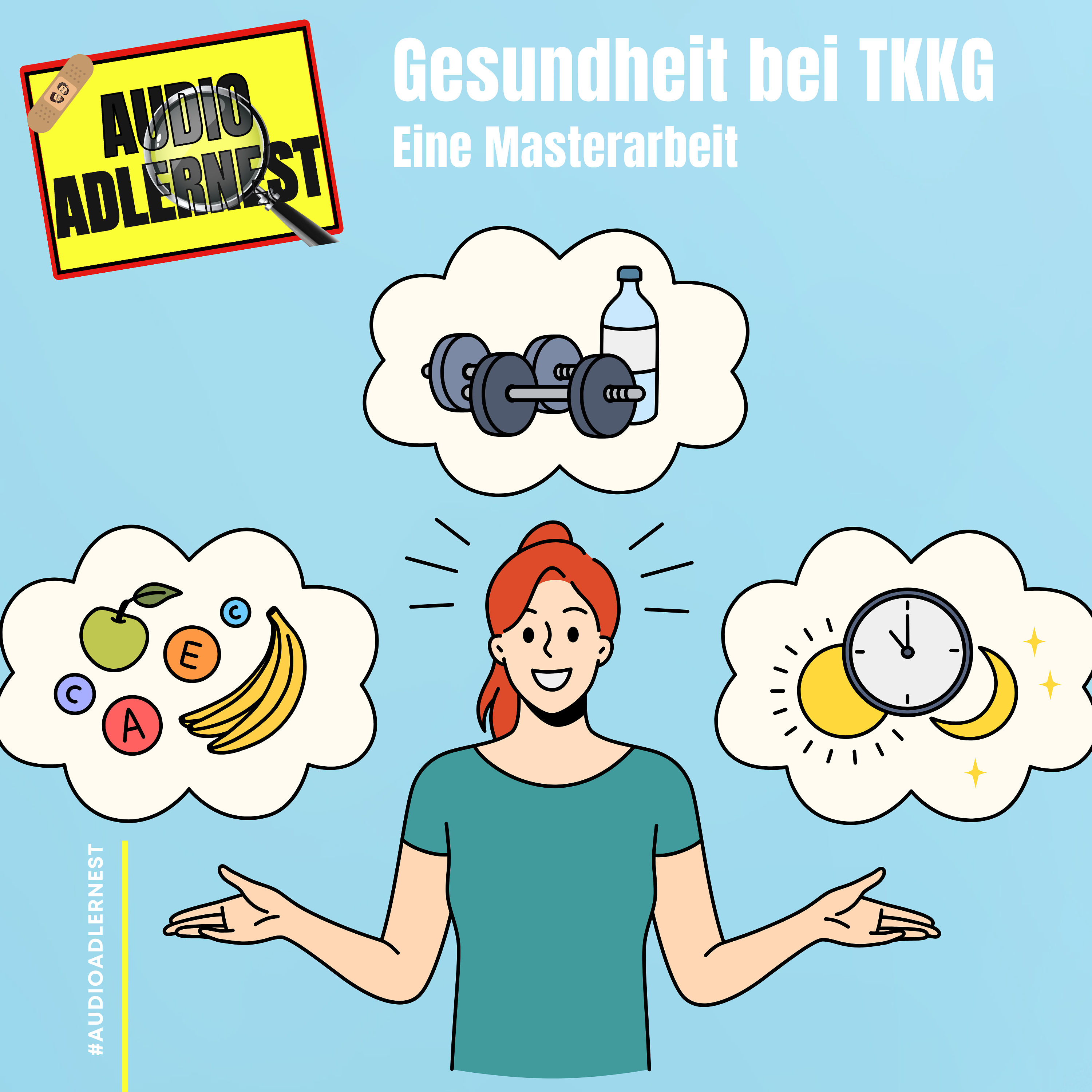 Gesundheit bei TKKG - Eine Masterarbeit - Audio Adlernest (#051)