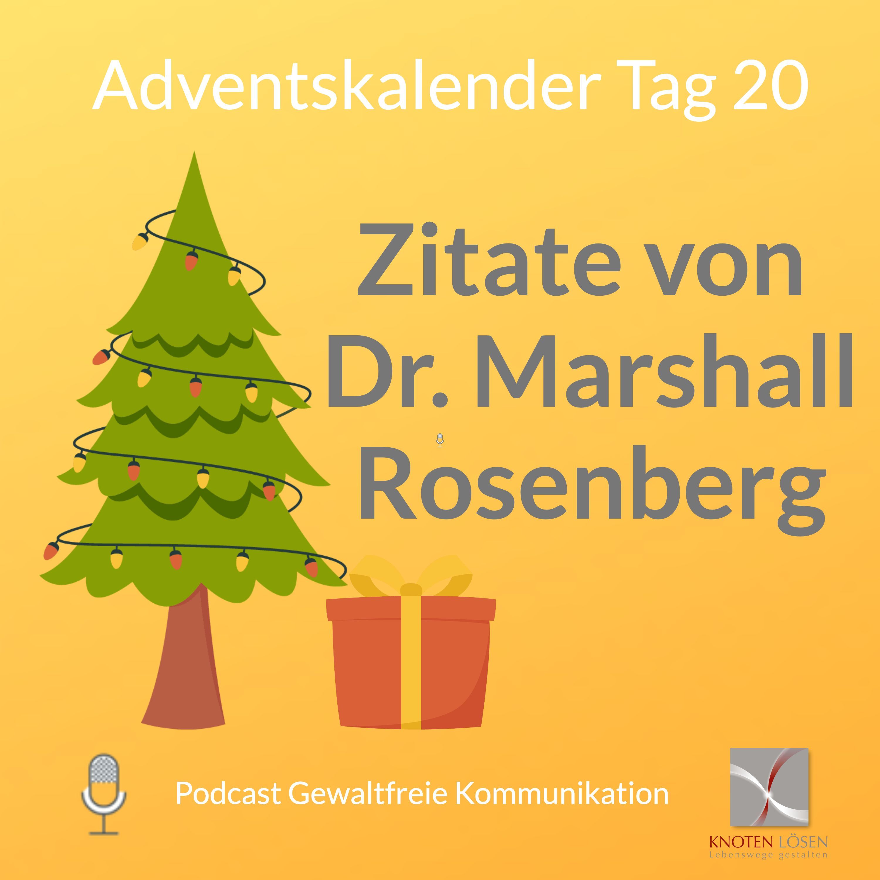 Gewaltfreier Adventskalender | Tag 20