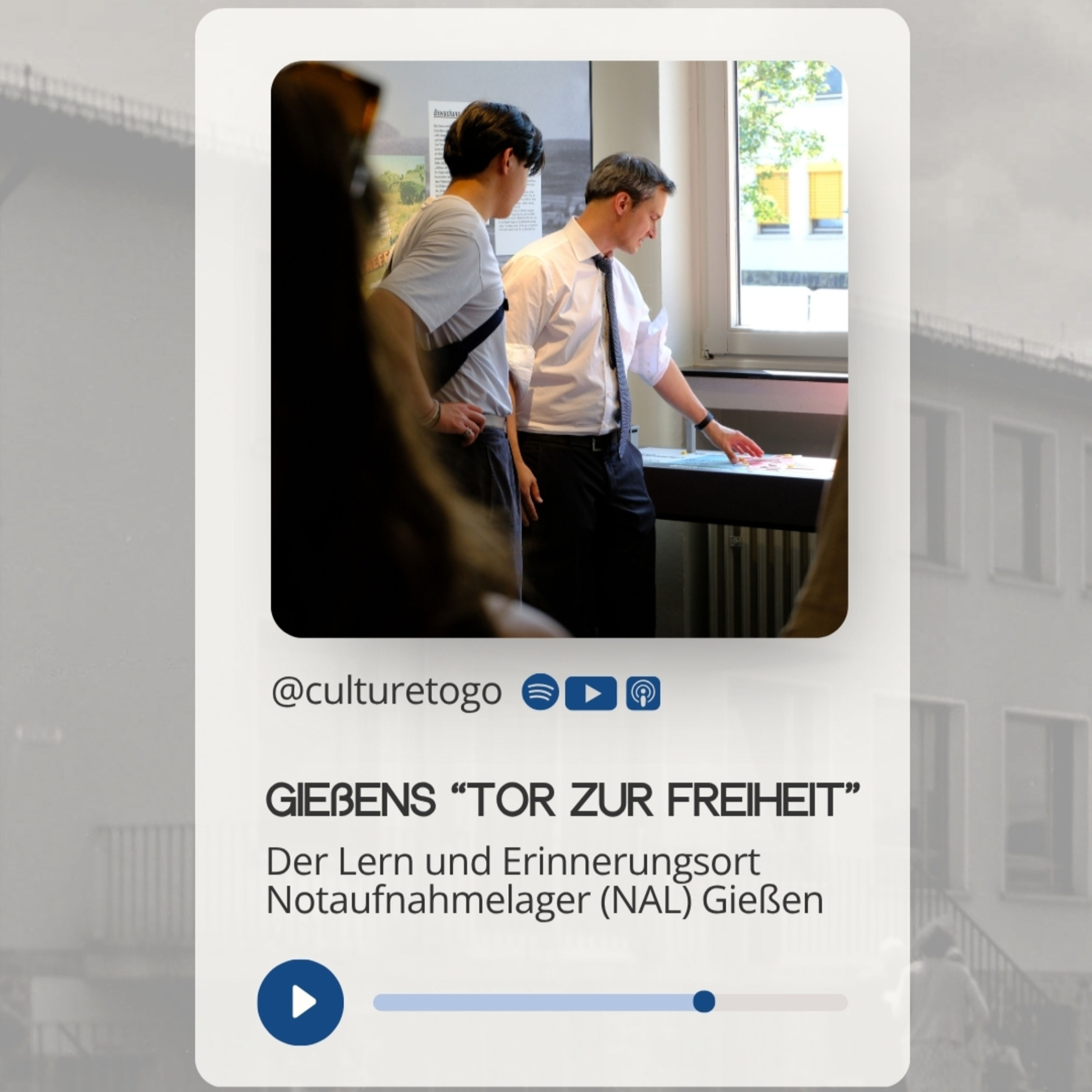Gießens "Tor zur Freiheit" - Der Lern- und Erinnerungsort Notaufnahmelager (NAL) Gießen