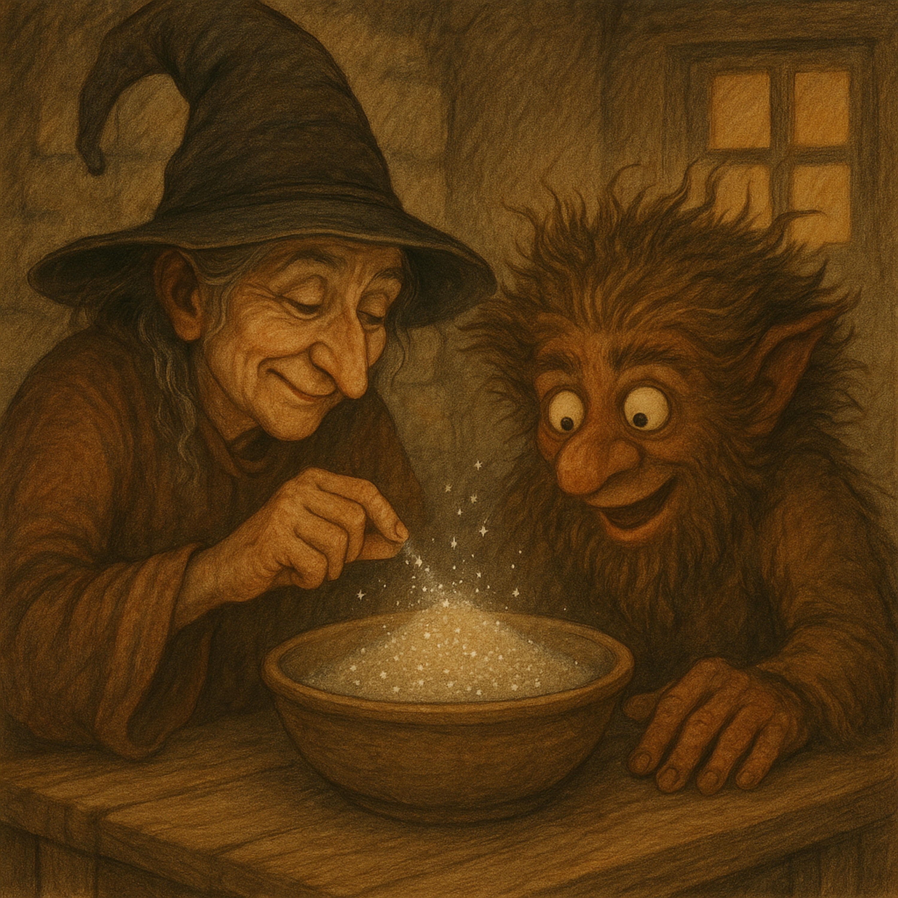 Gingeigangei und das Wunschpulver-G´schichten aus dem Wurzelwald