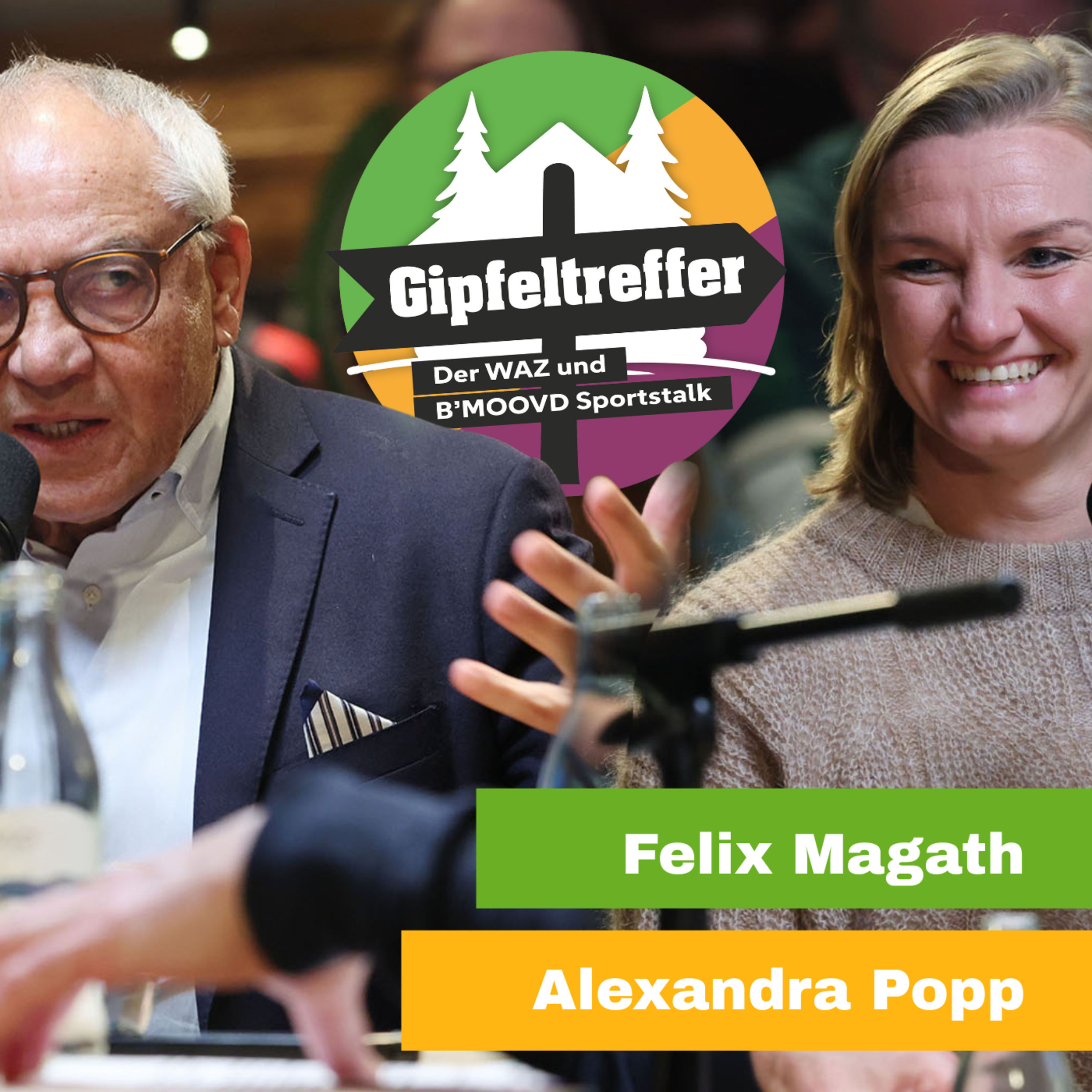 Gipfeltreffer - der Sportstalk aus Wolfsburg. Folge 2 mit Felix Magath und Alexandra Popp