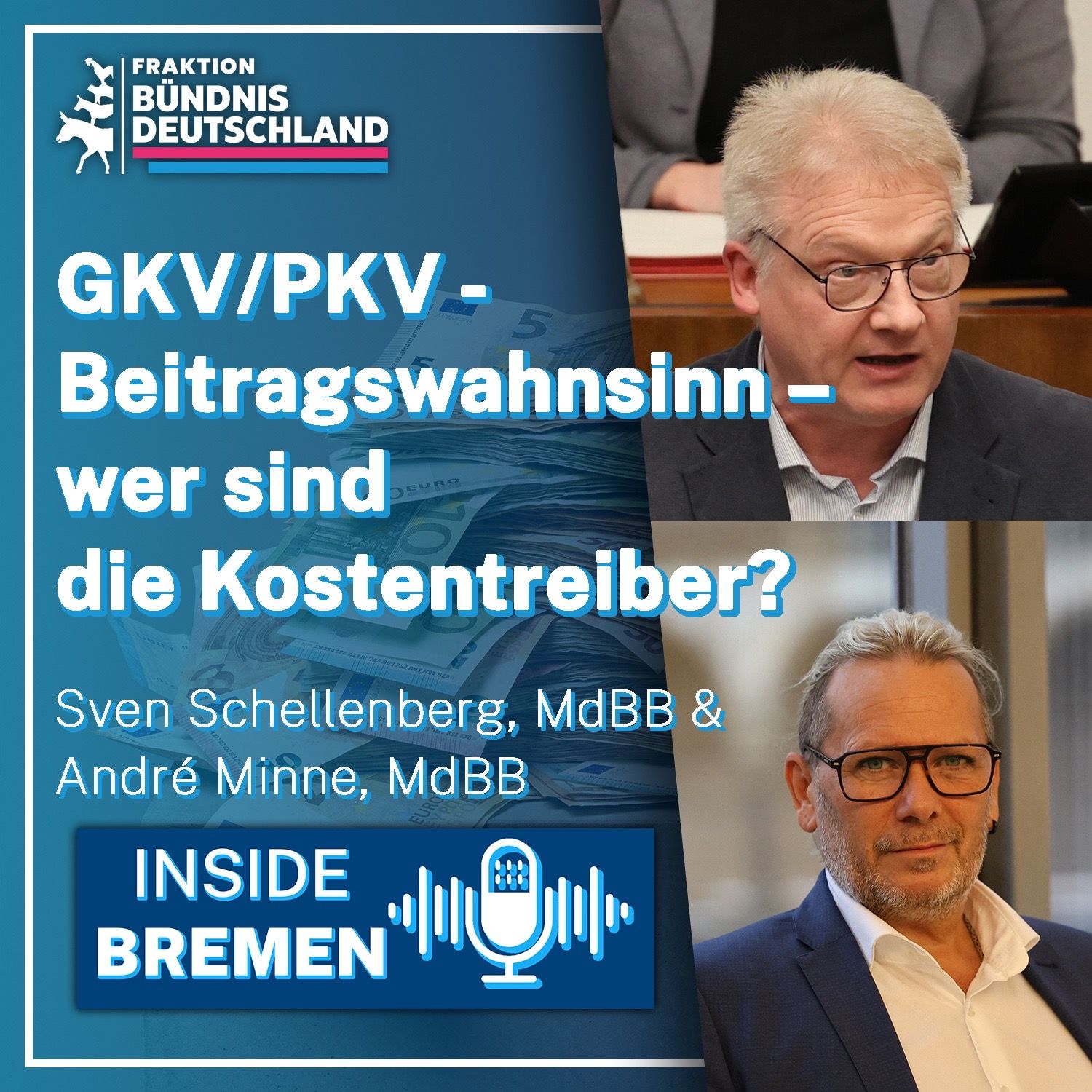 GKV/PKV Beitragswahnsinn - wer sind die Kostentreiber?