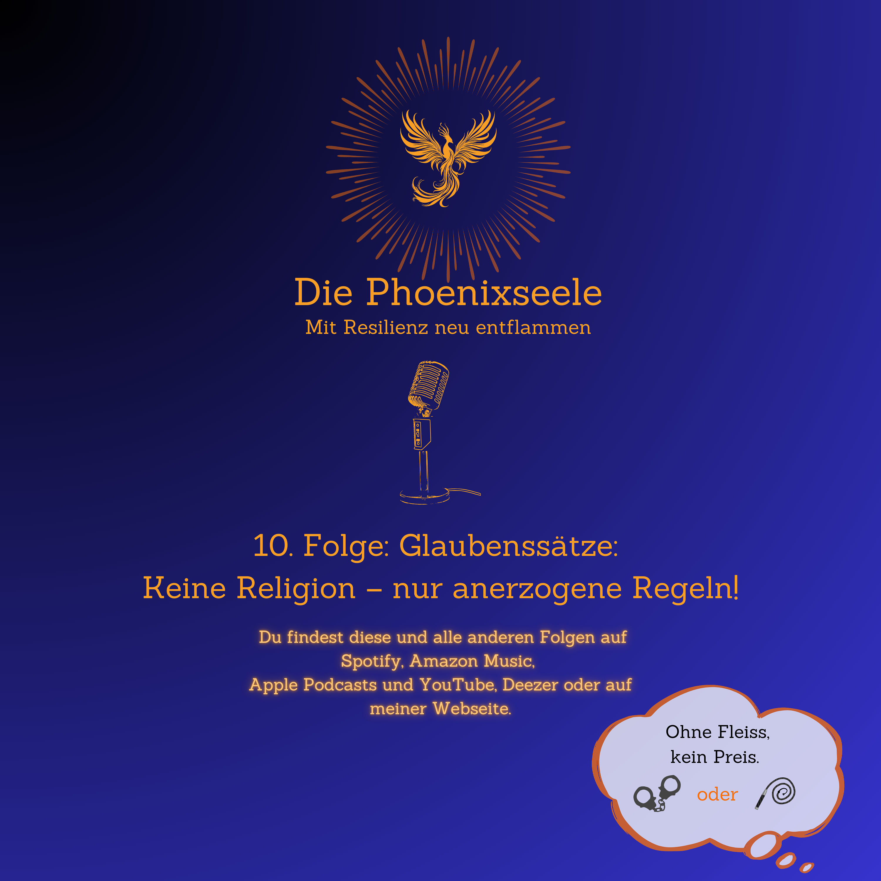Glaubenssätze: Keine Religion- nur anerzogene Regeln