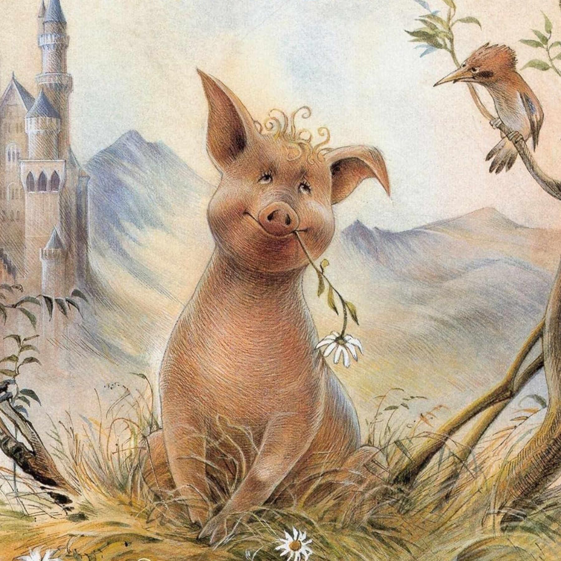 Gloriarosa (1/3) | Schweinemärchen vom Leben in Freiheit. Hörspiel ab 7 Jahren