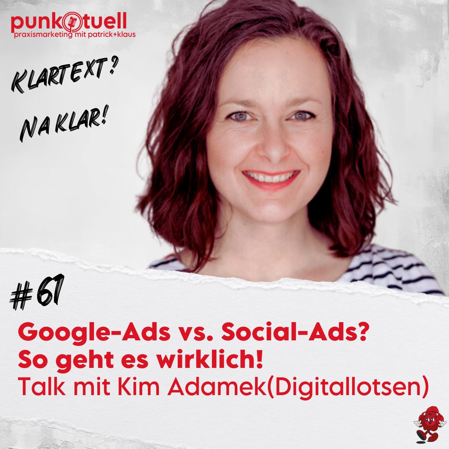 Google-Ads vs. Social-Ads? So geht es wirklich! Talk mit Kim Adamek (Digitallotsen) | #61