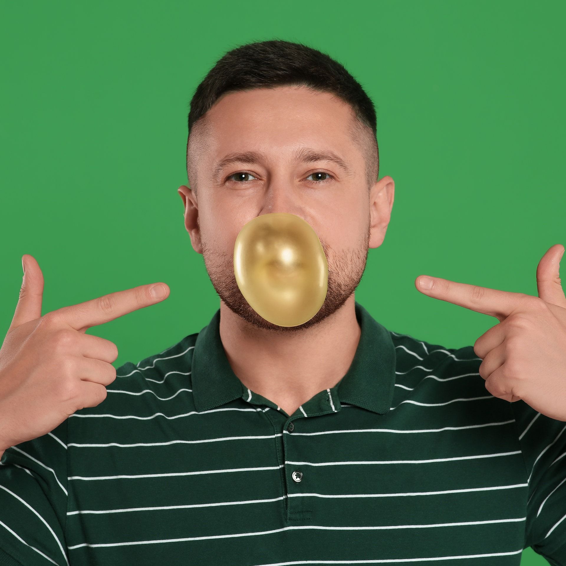 Grippe-Diagnose durch Kaugummikauen