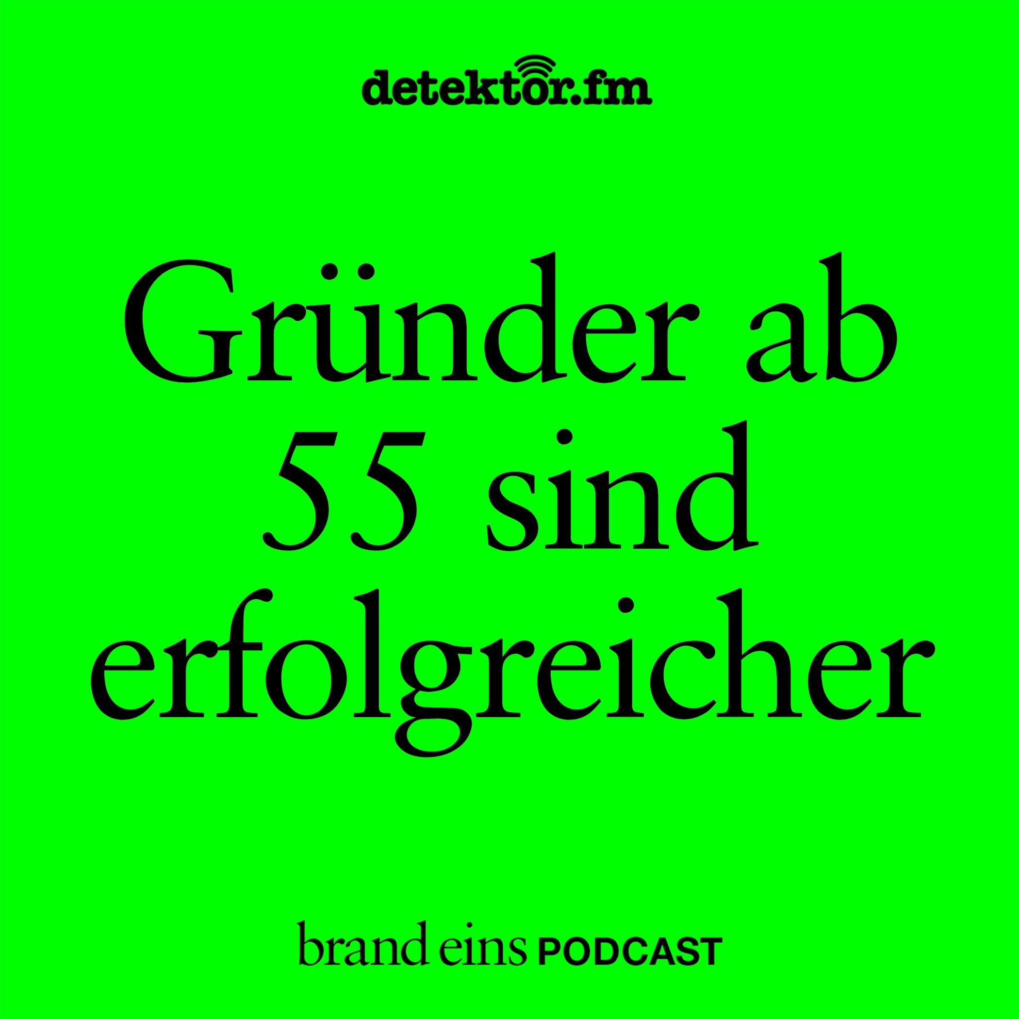 Gründer ab 55 sind erfolgreicher