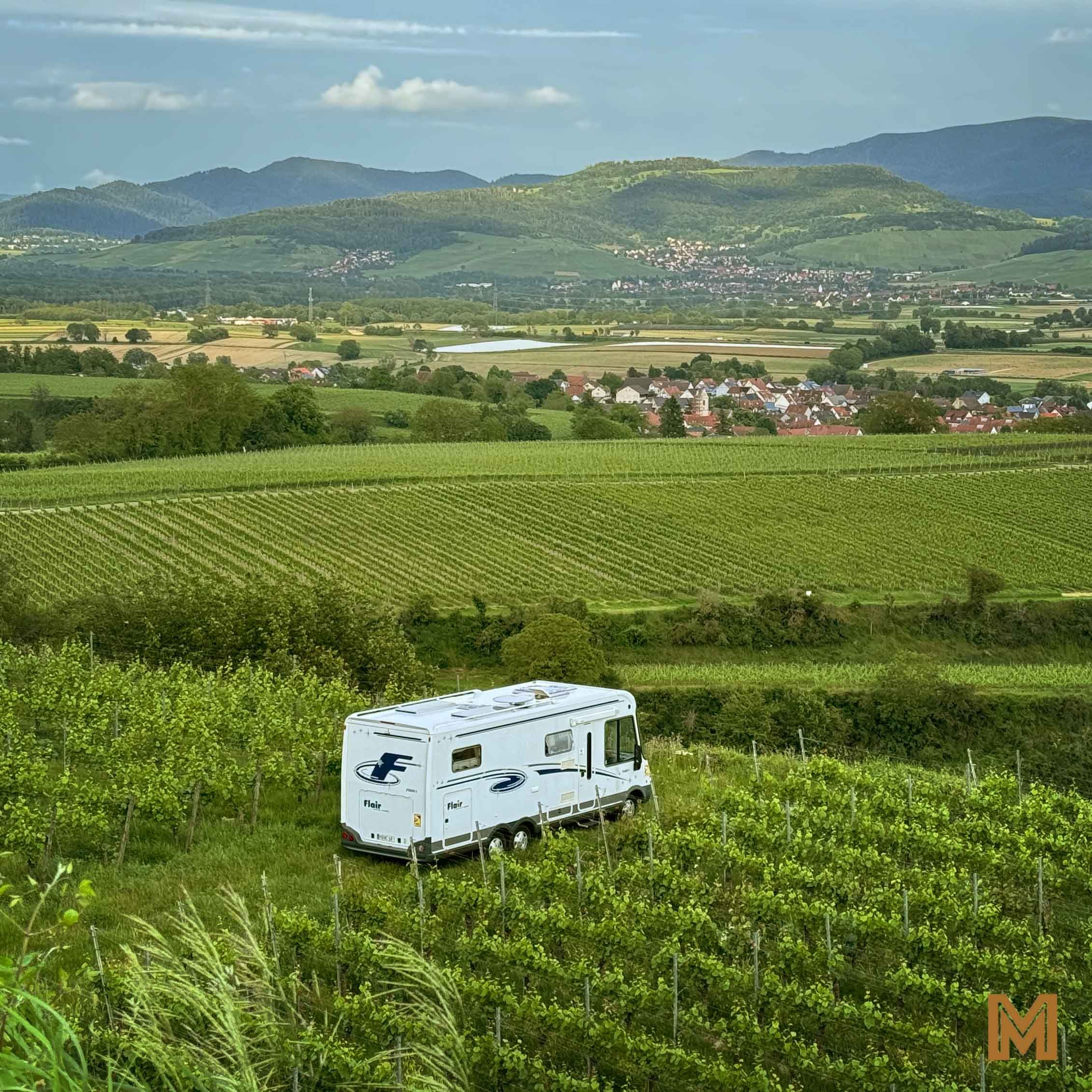 Grüße aus dem Wohnmobil!