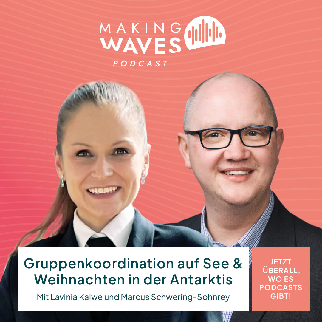 Gruppenkoordination auf See & Weihnachten in der Antarktis mit Lavinia Kalwe