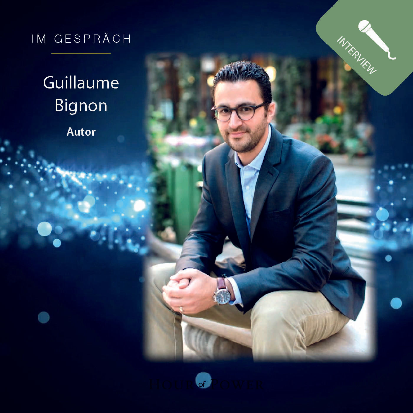 Guillaume Bignon (Autor) im Gespräch mit Bobby Schuller