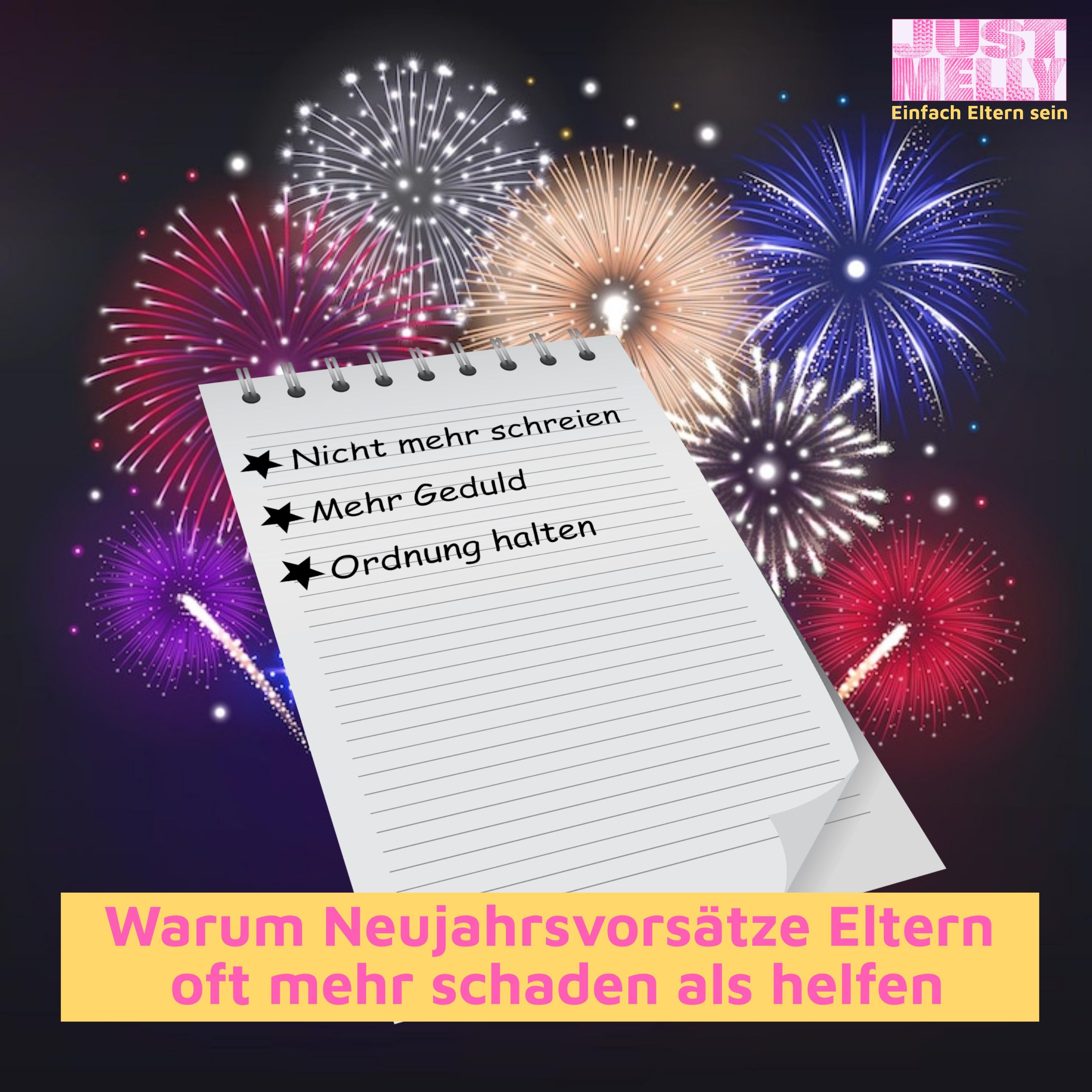 Gut genug statt perfekt: Entspannter ins neue Elternjahr starten