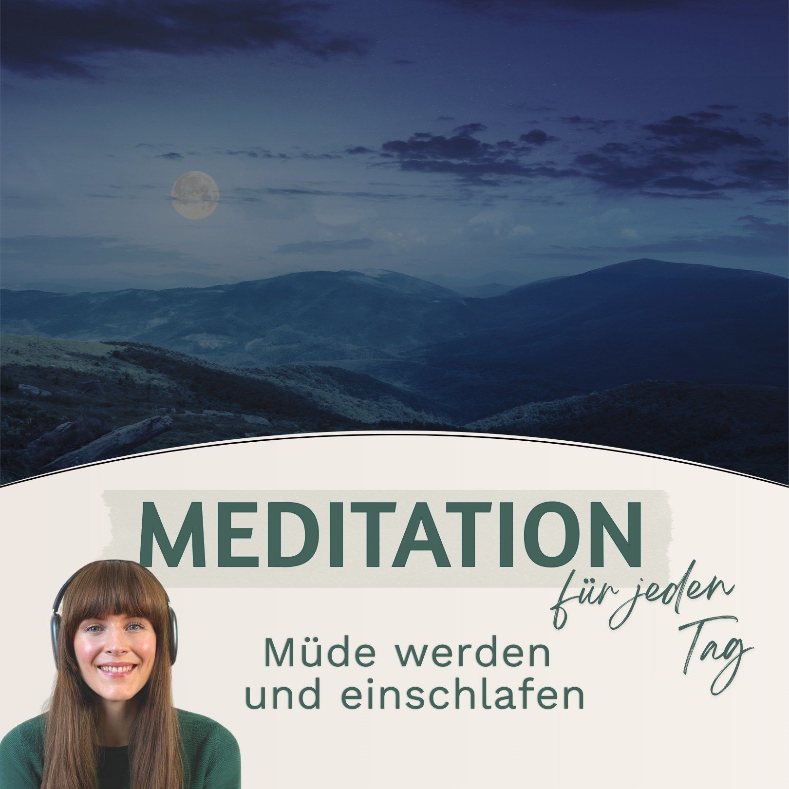 Gute Nacht Meditation // Müde werden und einschlafen