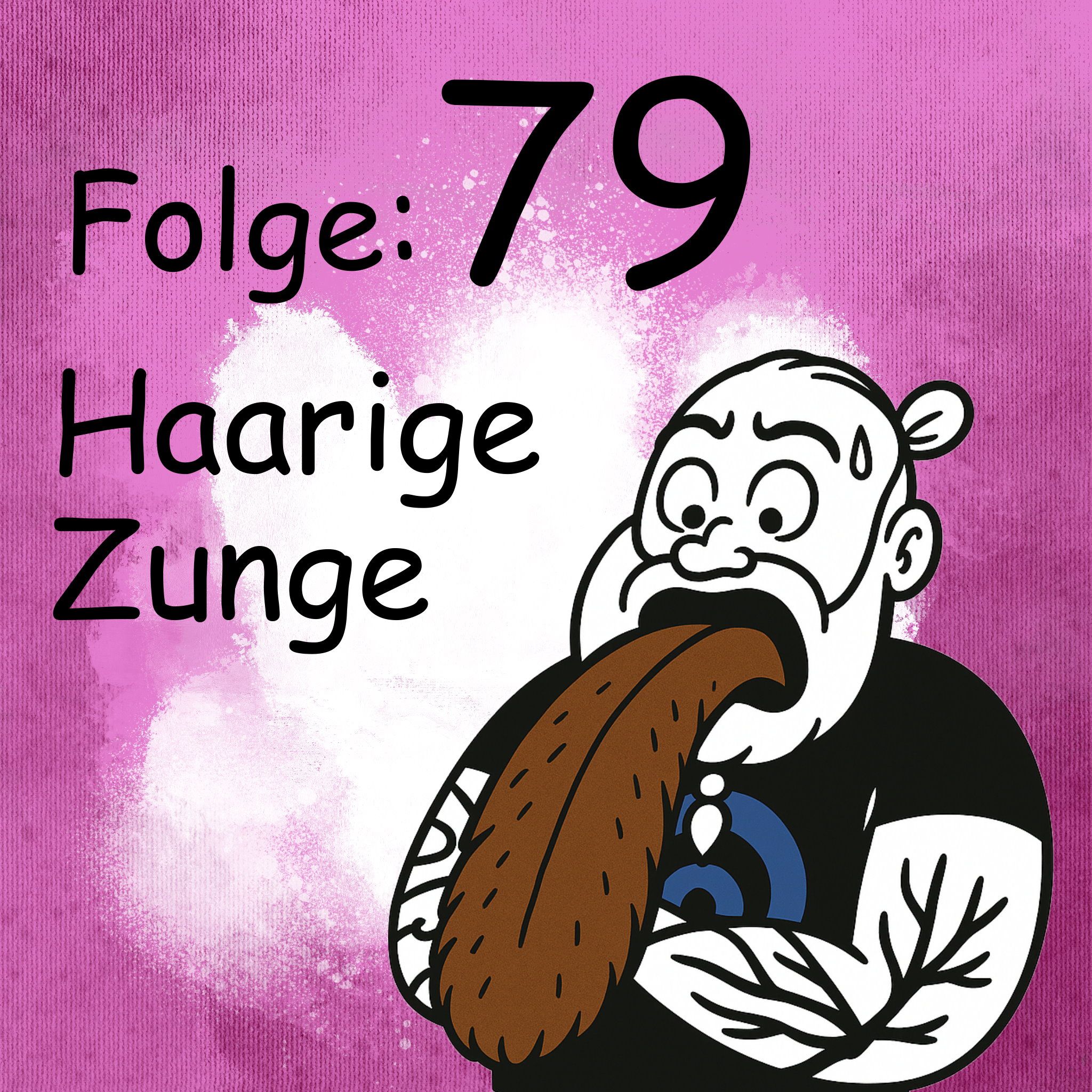Haarige Zunge