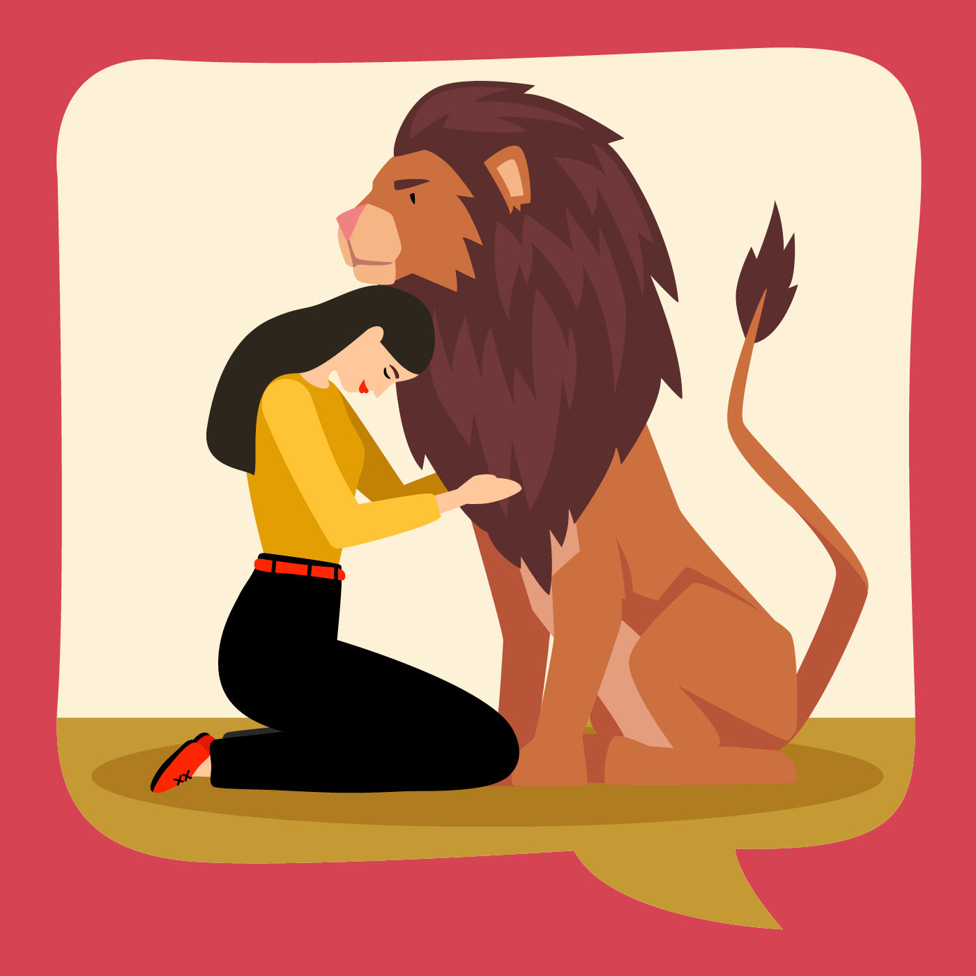 Habra, die Tochter des Löwen | Nomaden-Märchen | ab 6 | erzählt von Naceur Charles Aceval