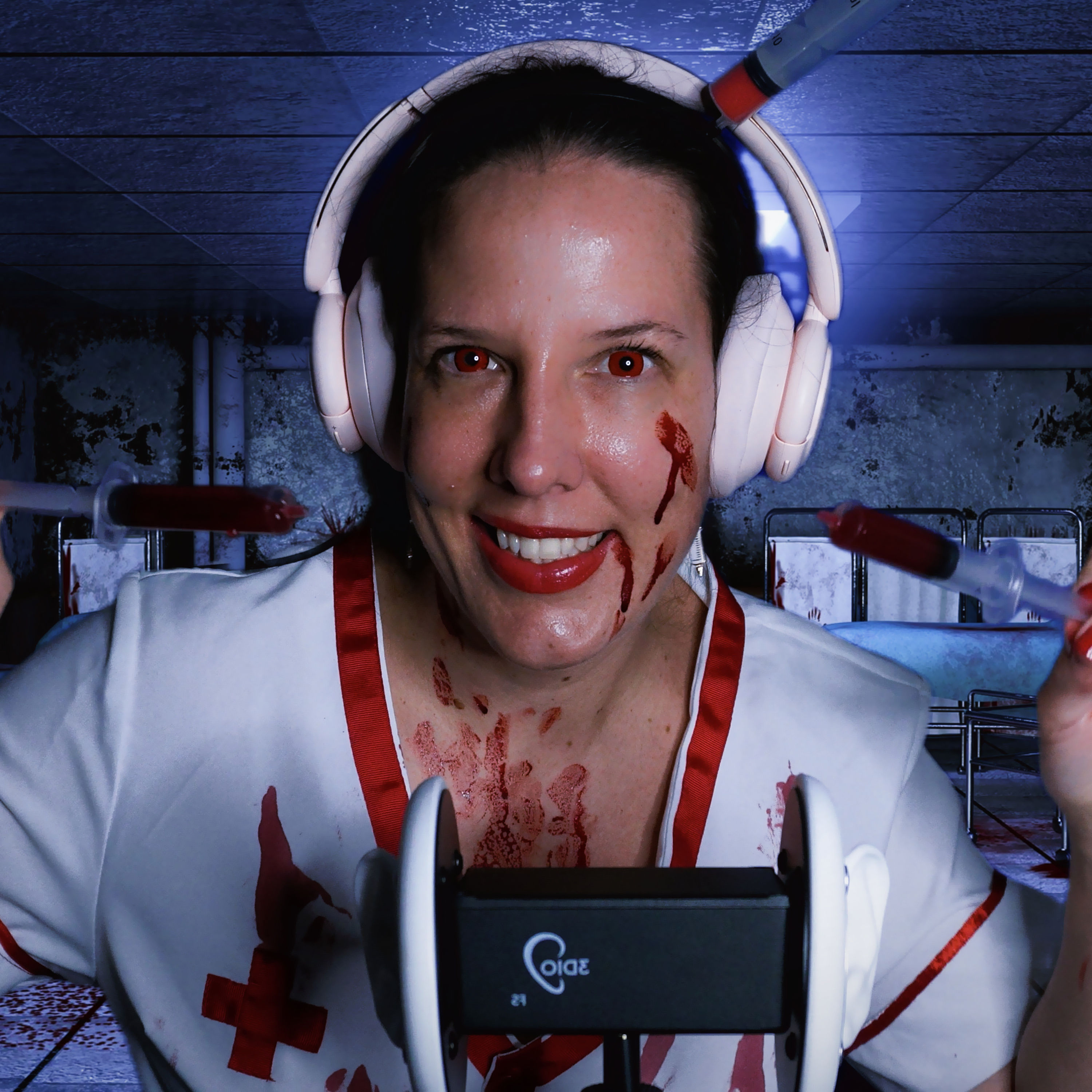 Halloween ASMR 🎃 – Creepy Nurse Takes Your Blood Sample 💉🩸