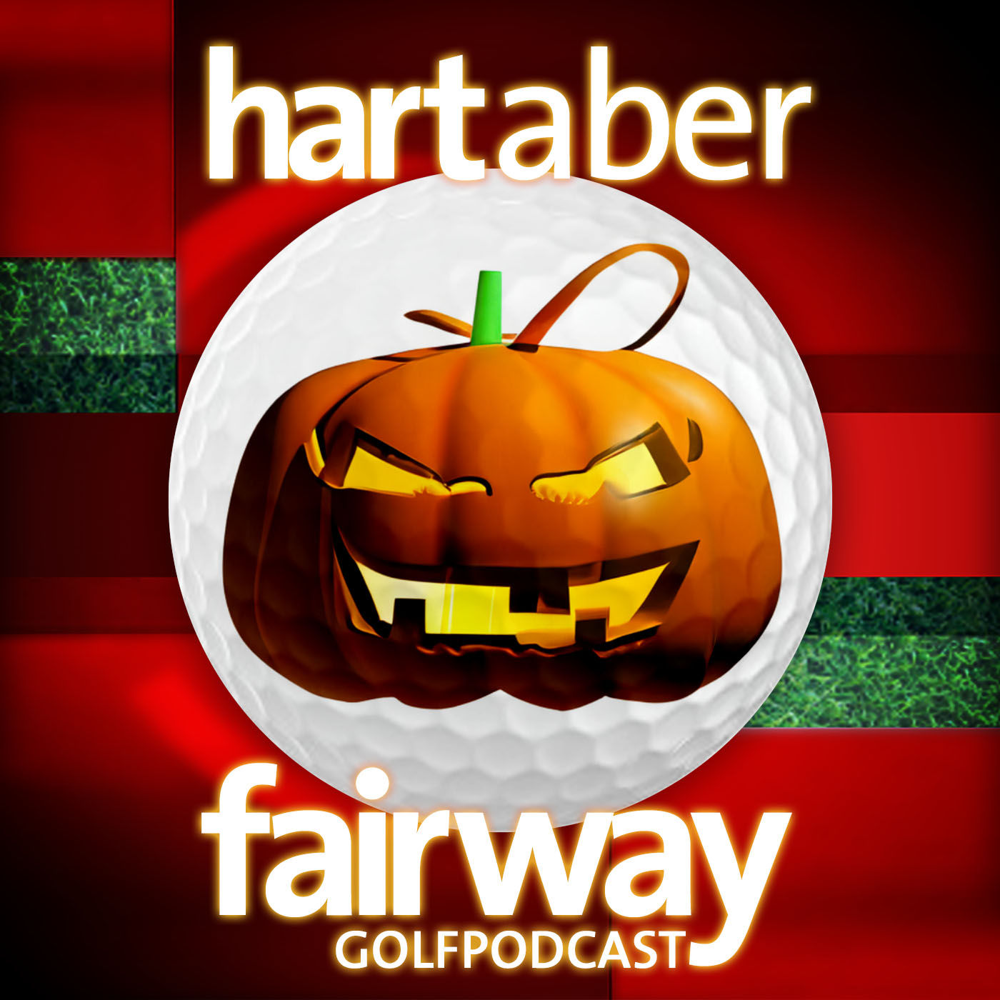 Halloween Golf mit Plastiktüten