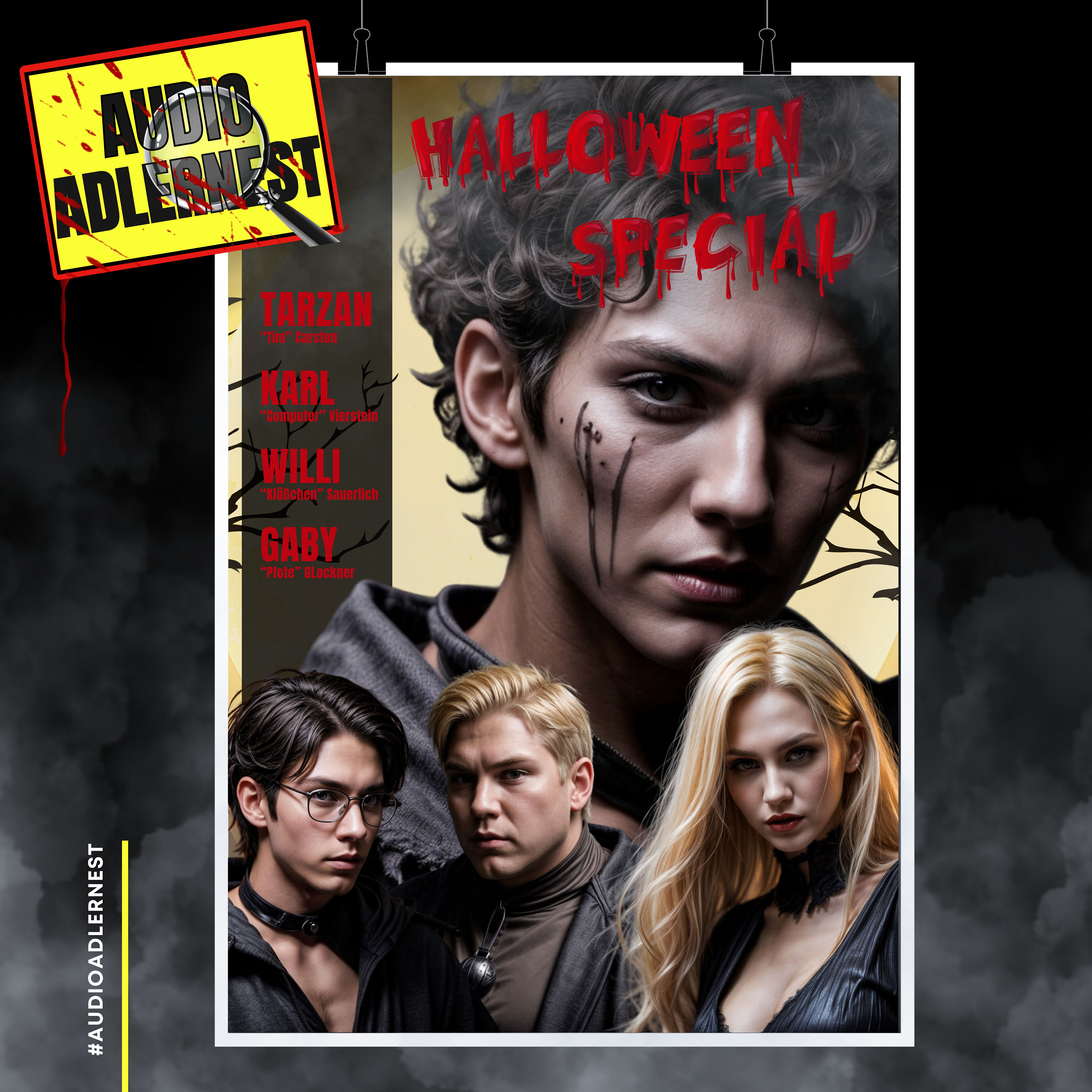 Halloween - TKKG als ikonische Horrorfiguren - Audio Adlernest (#033)