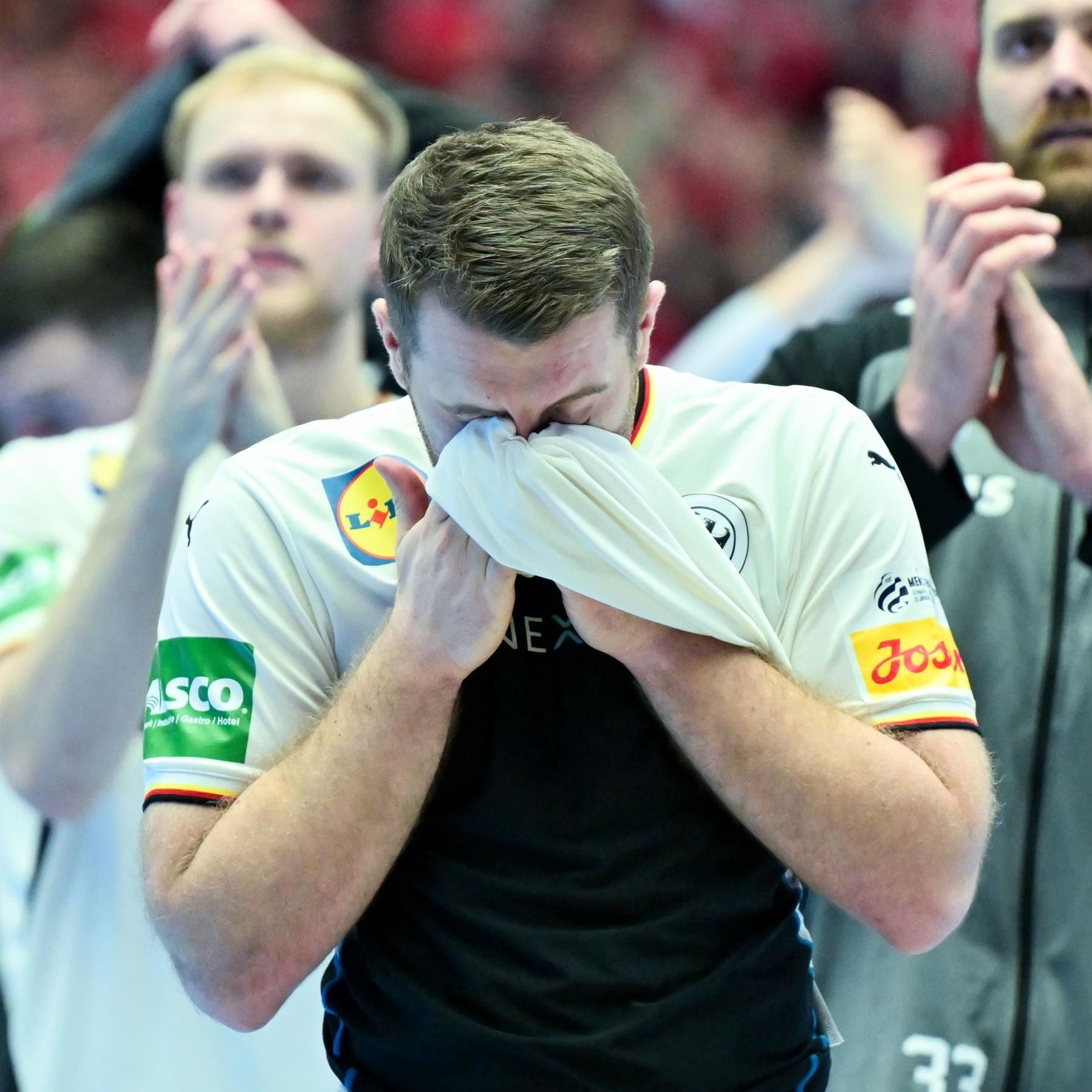 Handball-EM: Dänemark-Deutschland 34:27