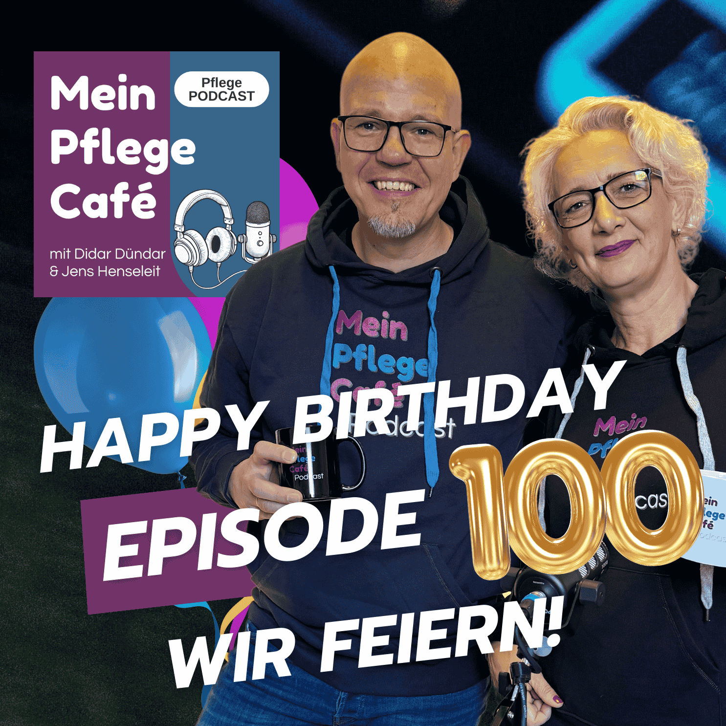 Happy Birthday Mein Pflege-Café Podcast