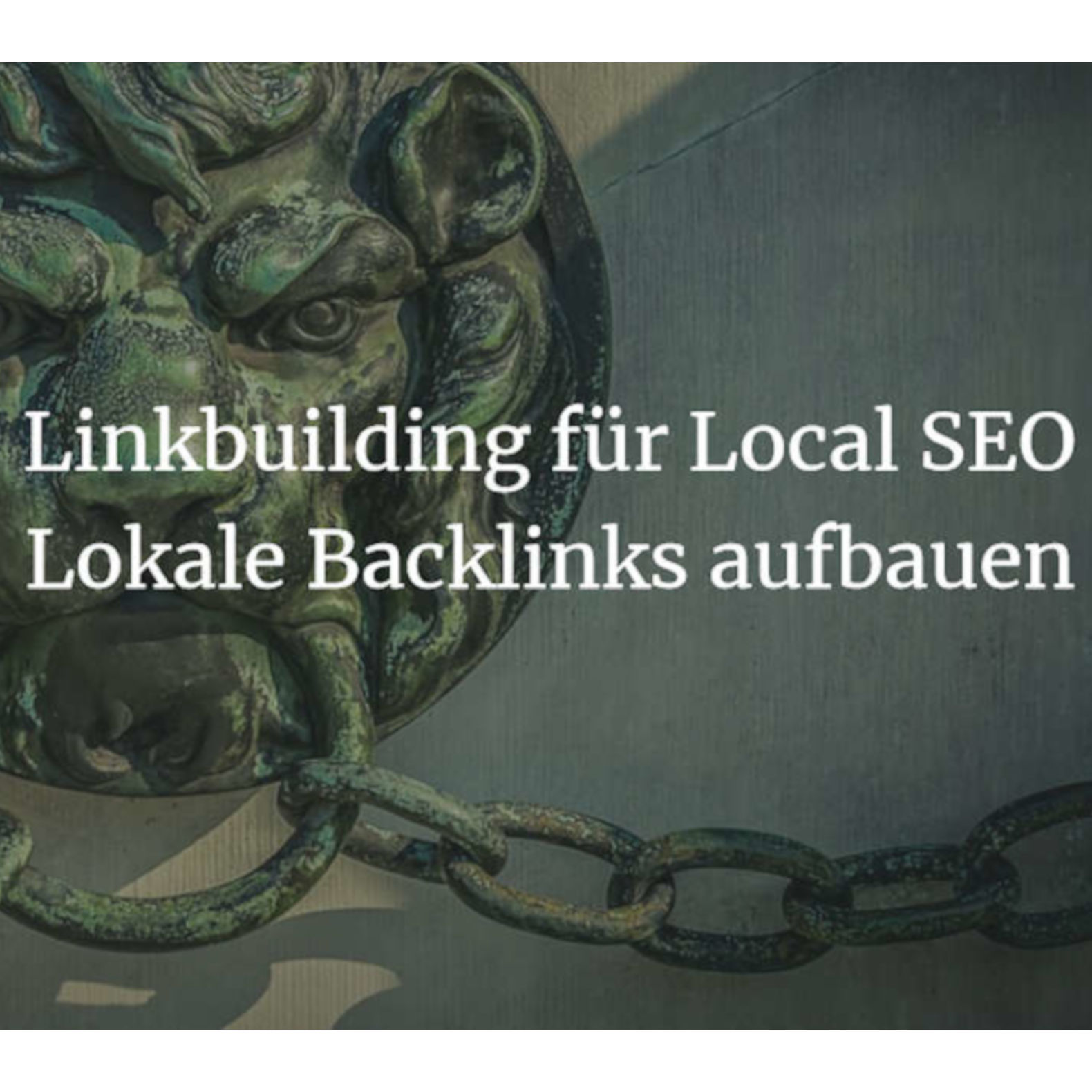 Happy Optimizing 001: Linkbuilding für Local SEO - Backlinks für die lokale Suchmaschinenoptimierung