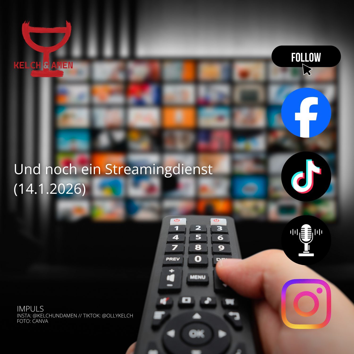 HBO Max, Disney+, Prime und co. (14.1.2026)