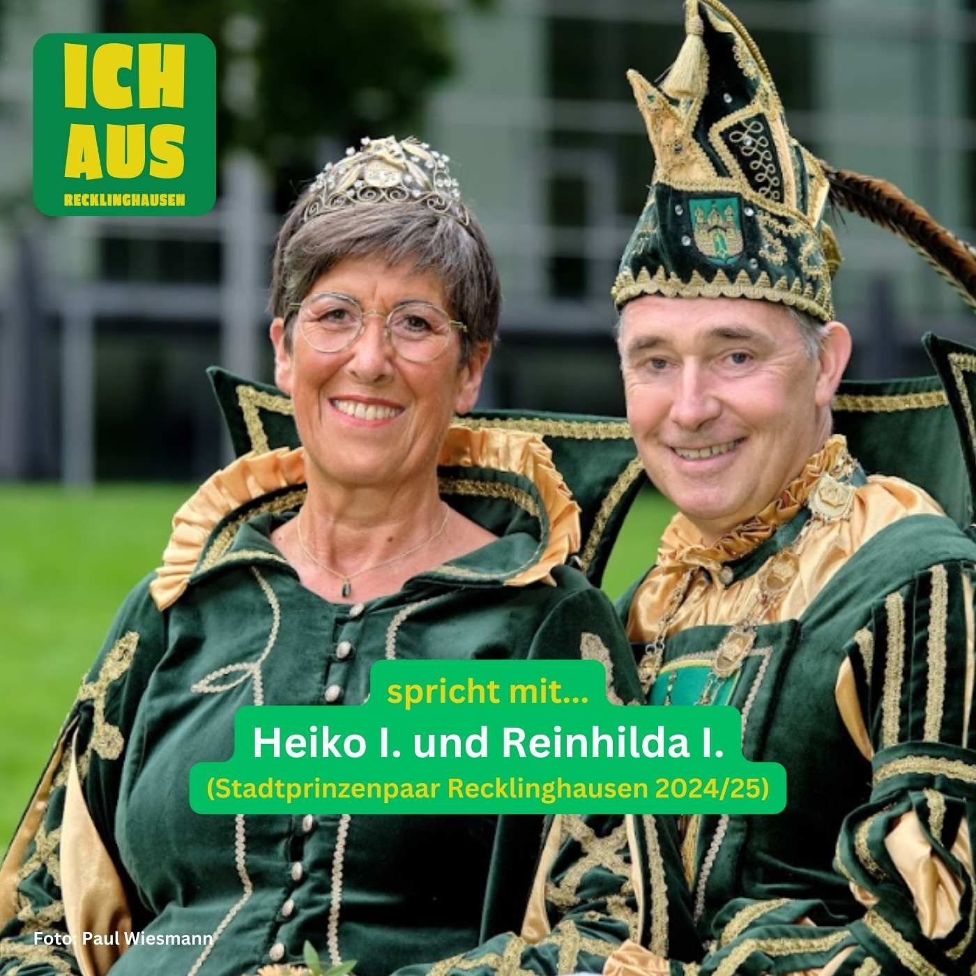 Heiko I. und Reinhilda I. (Stadtprinzenpaar Recklinghausen 2024/25)