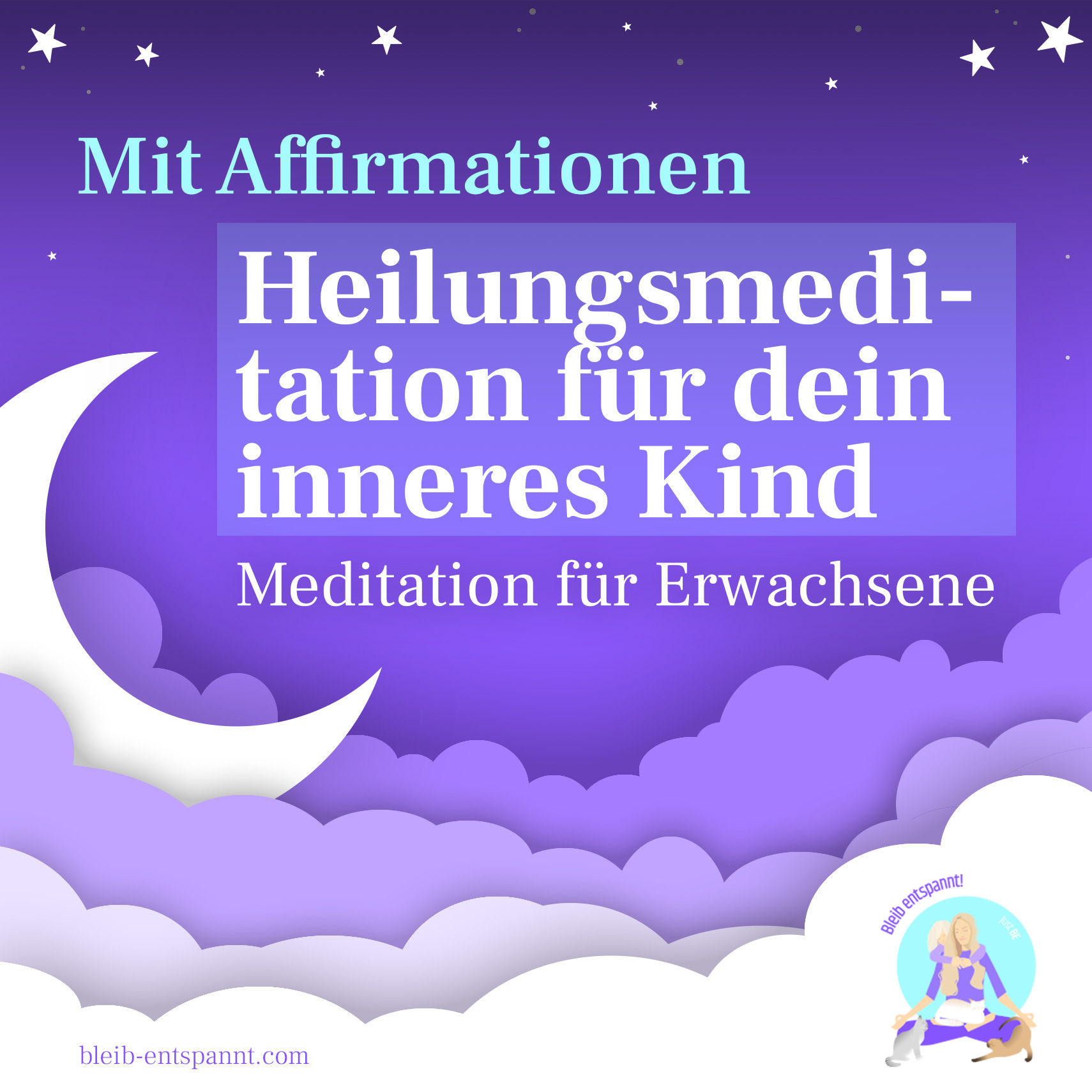 Heilungsmeditation für dein inneres Kind für Erwachsene - heilen & Selbstliebe