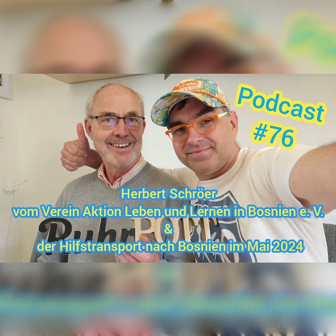 Herbert Schröer von Aktion Leben und Lernen in Bosnien & der Hilfstransport im Mai 2024 #76