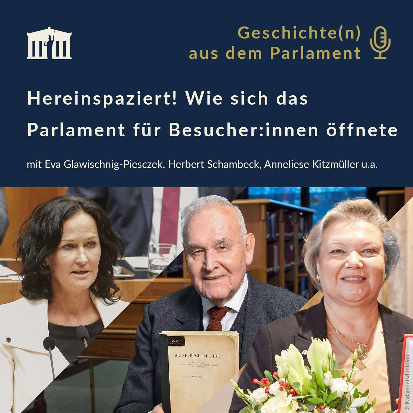 Hereinspaziert! Wie sich das Parlament für Besucher:innen öffnete