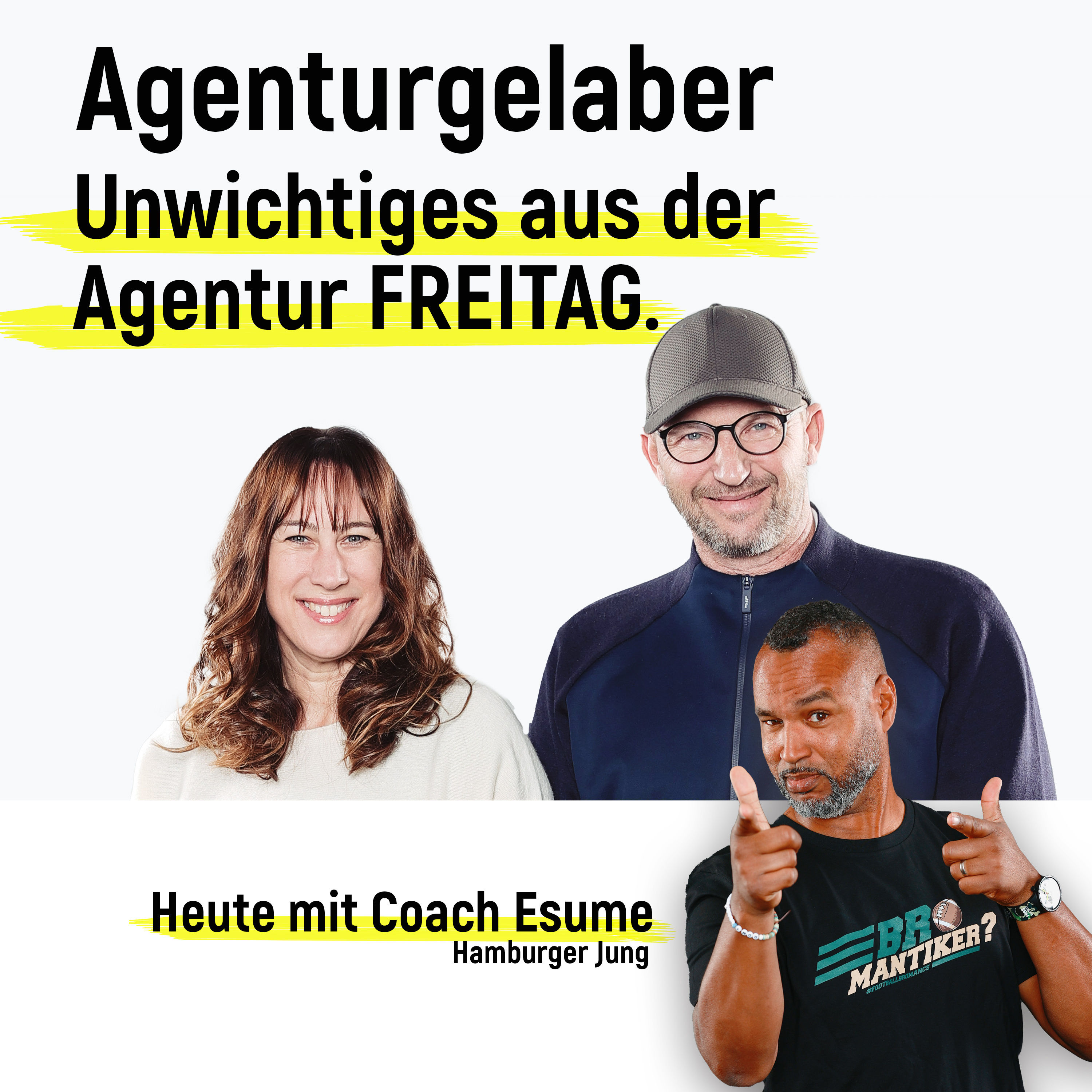Heute mit Patrick Esume...