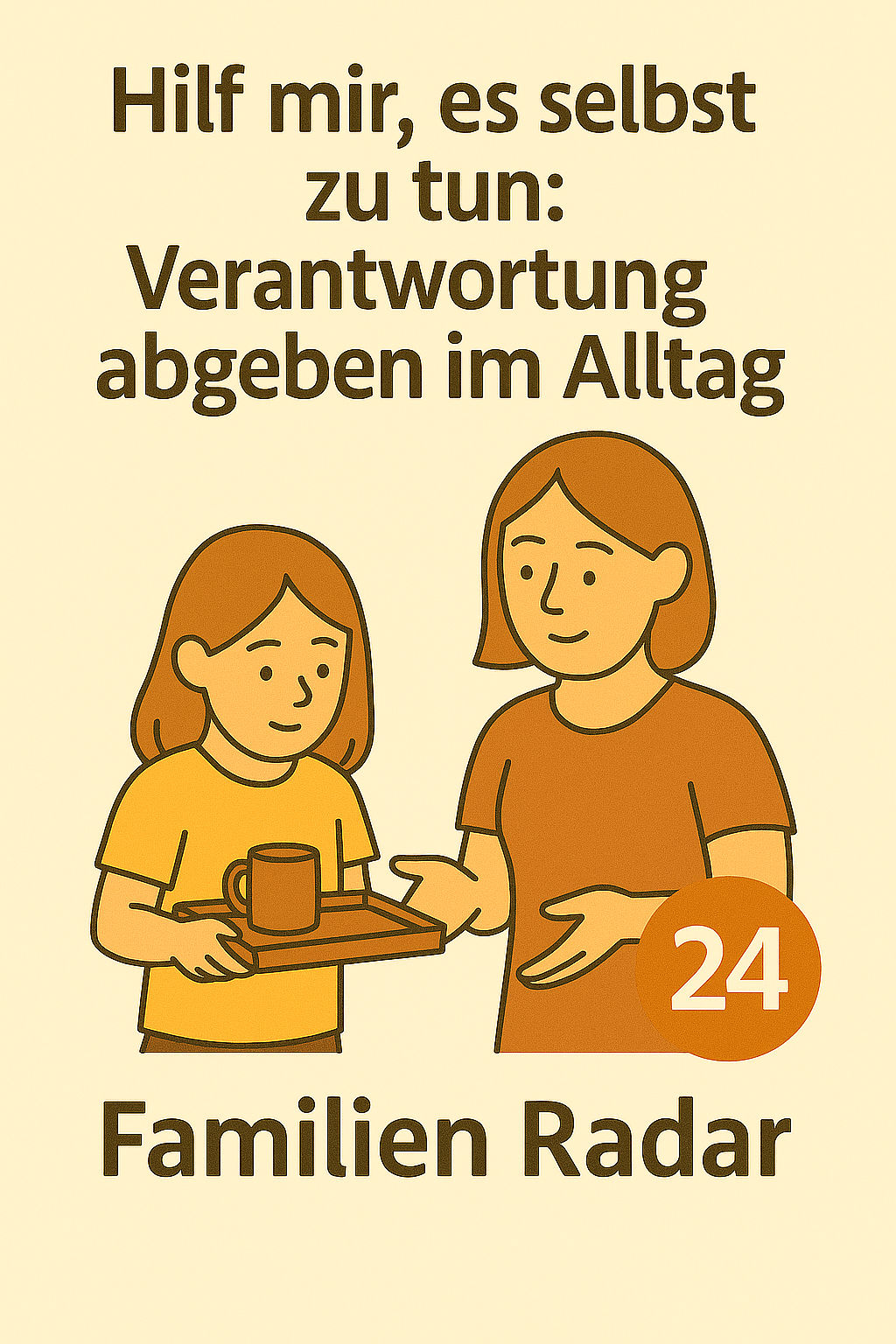 Hilf mir, es selbst zu tun: Verantwortung abgeben im Alltag