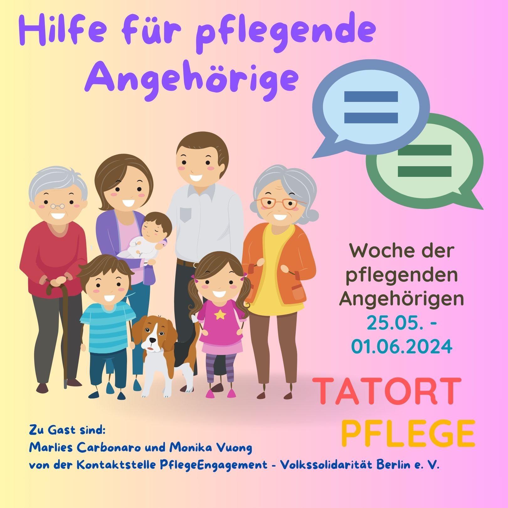 Hilfe für pflegende Angehörige