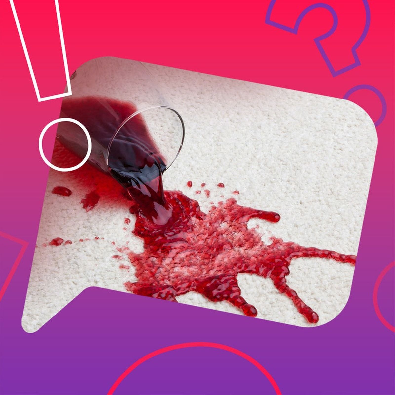 Hilft Salz am besten gegen Glühwein-Flecken?