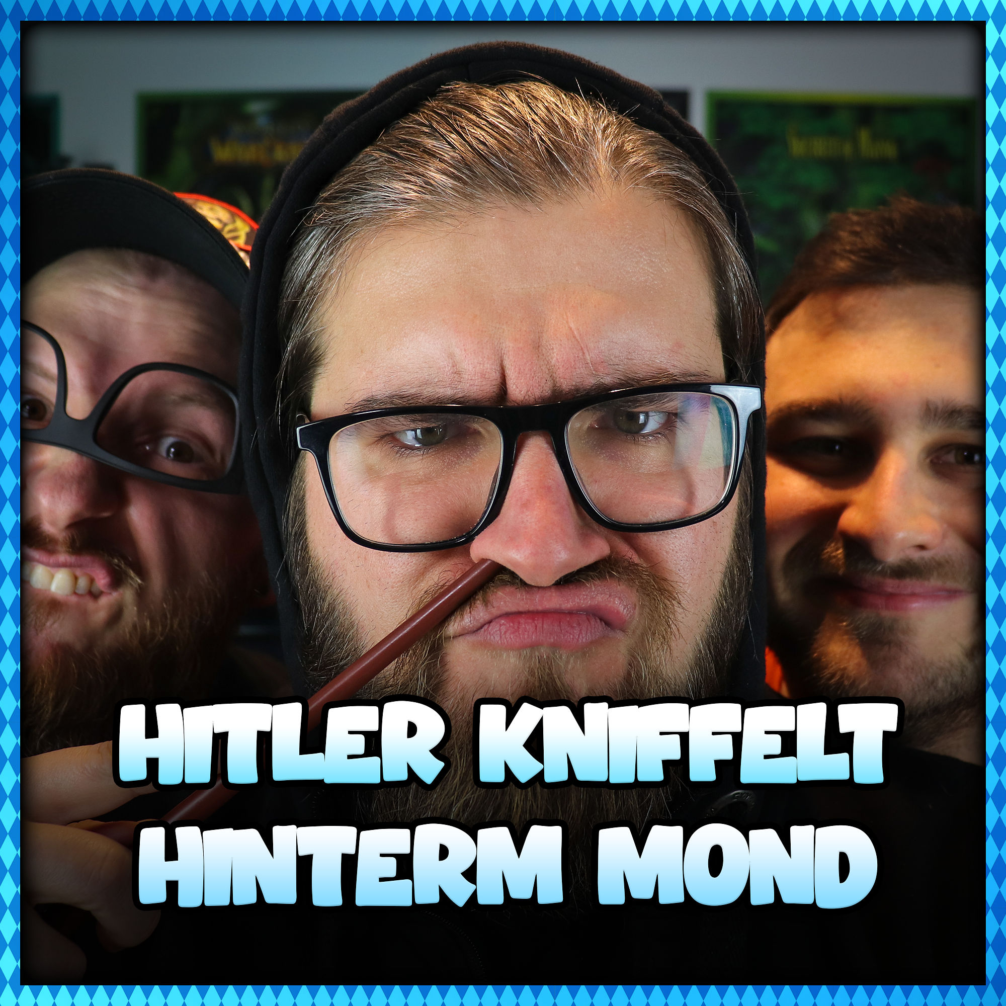 Hitler kniffelt mit Stalin hinterm Mond und brunzt an Randstoa